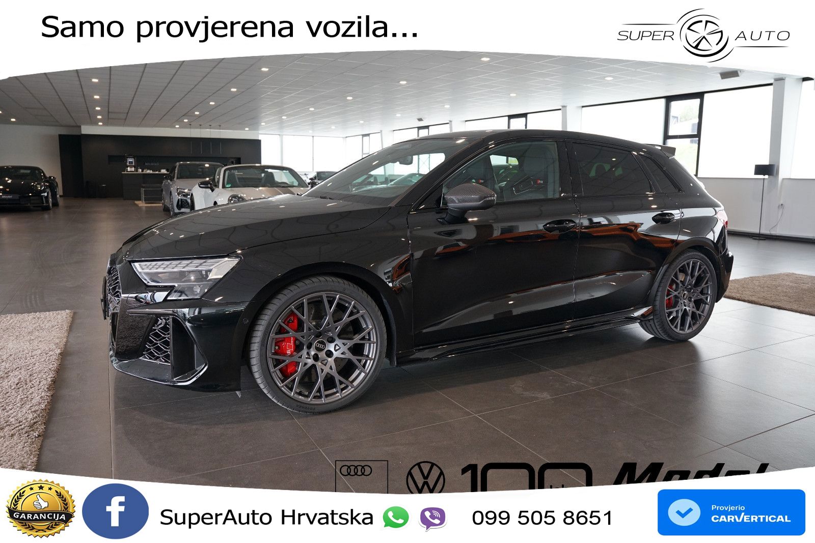Audi RS3 Sedan 2.5 TFSI (400 KS) quattro S tronic LED+GR SJED+ACC