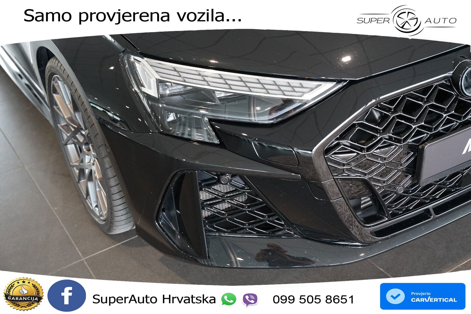 Audi RS3 Sedan 2.5 TFSI (400 KS) quattro S tronic LED+GR SJED+ACC