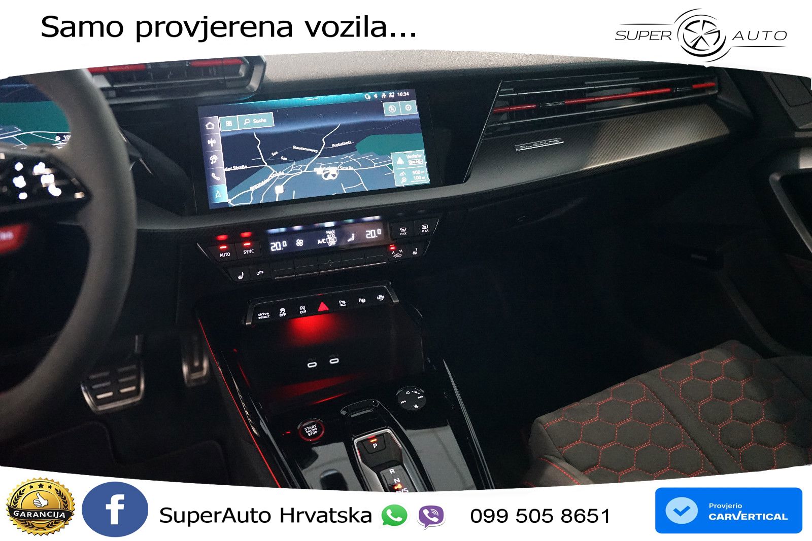 Audi RS3 Sedan 2.5 TFSI (400 KS) quattro S tronic LED+GR SJED+ACC