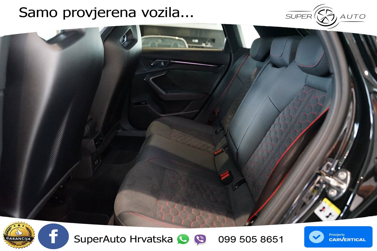 Audi RS3 Sedan 2.5 TFSI (400 KS) quattro S tronic LED+GR SJED+ACC