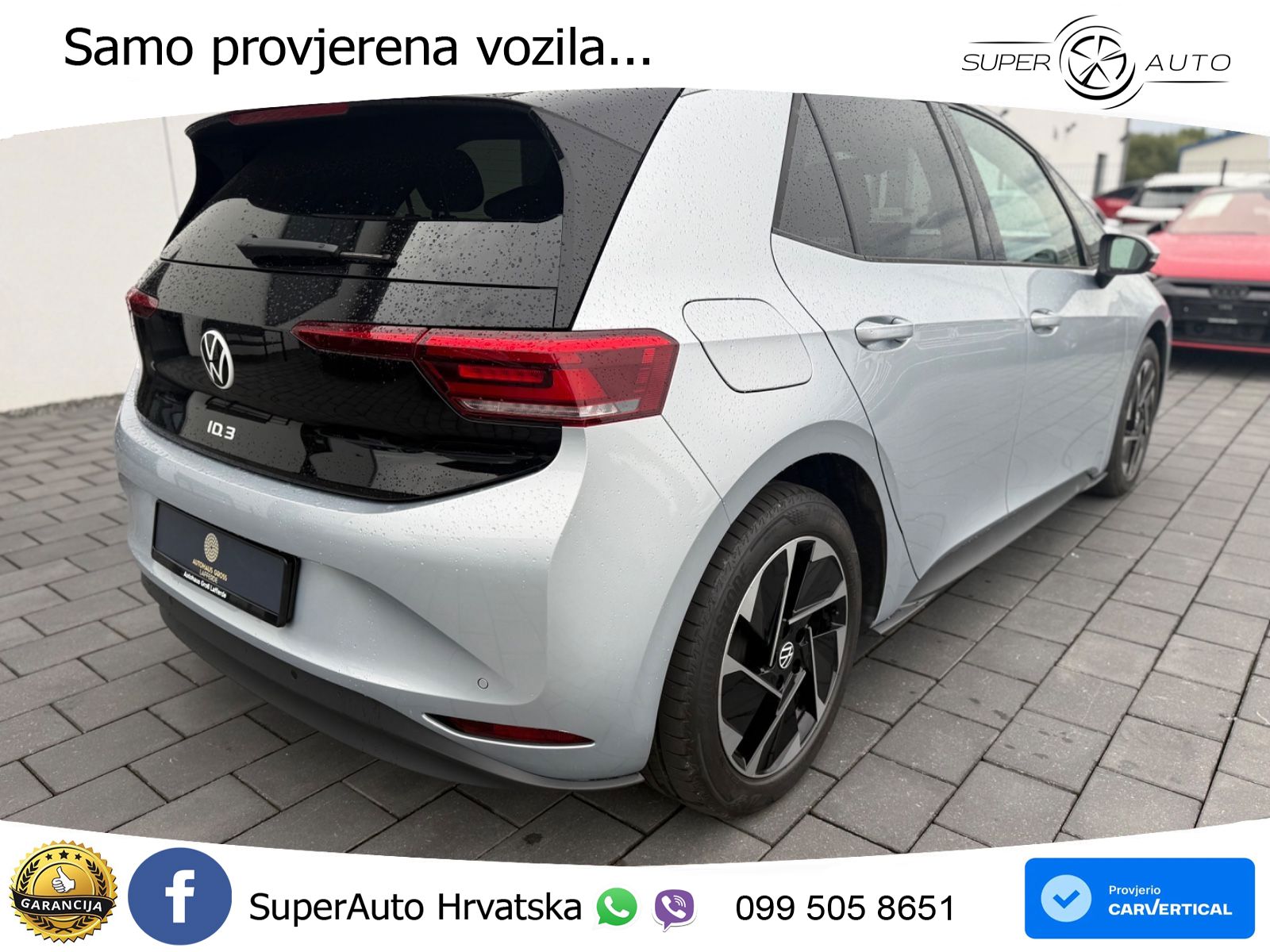 Volkswagen ID.3 Pure 55 kWh (170 KS) LED+GR SJED+ACC