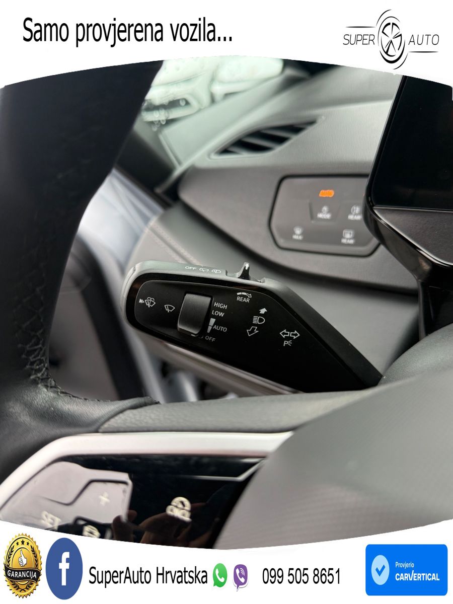 Volkswagen ID.3 Pure 55 kWh (170 KS) LED+GR SJED+ACC