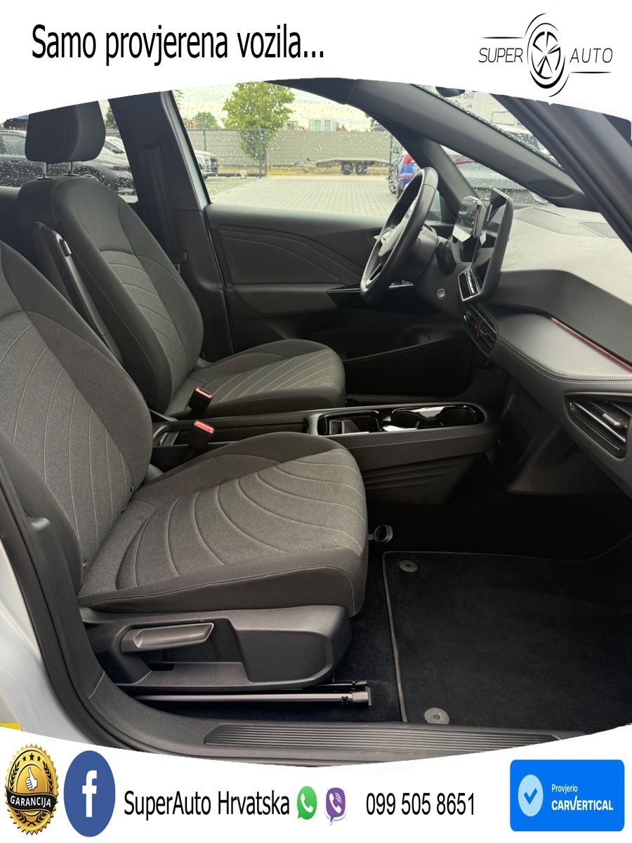 Volkswagen ID.3 Pure 55 kWh (170 KS) LED+GR SJED+ACC