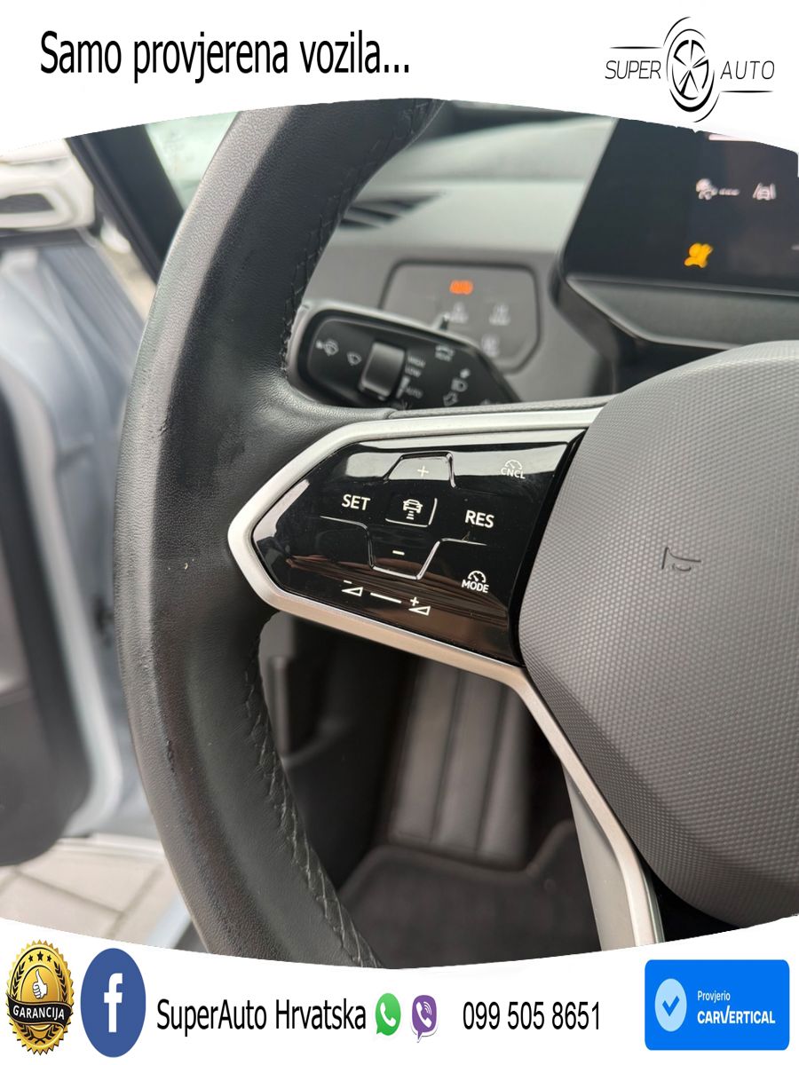 Volkswagen ID.3 Pure 55 kWh (170 KS) LED+GR SJED+ACC