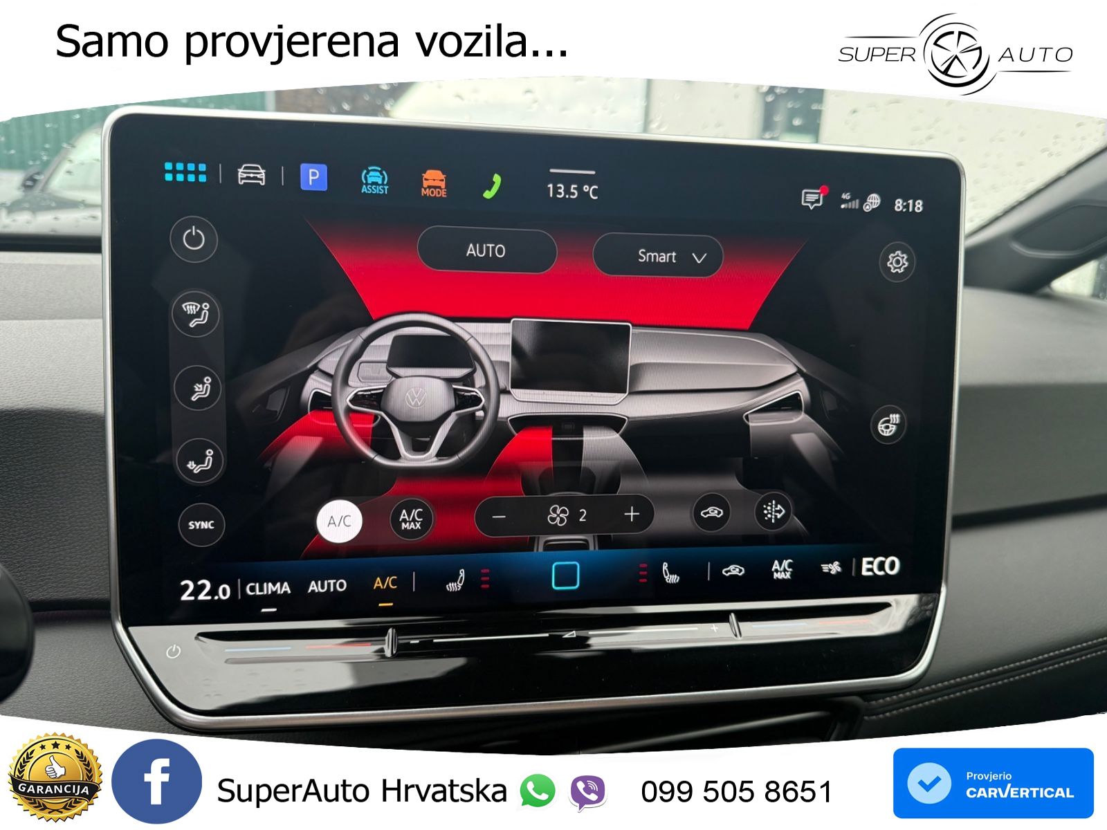 Volkswagen ID.3 Pure 55 kWh (170 KS) LED+GR SJED+ACC