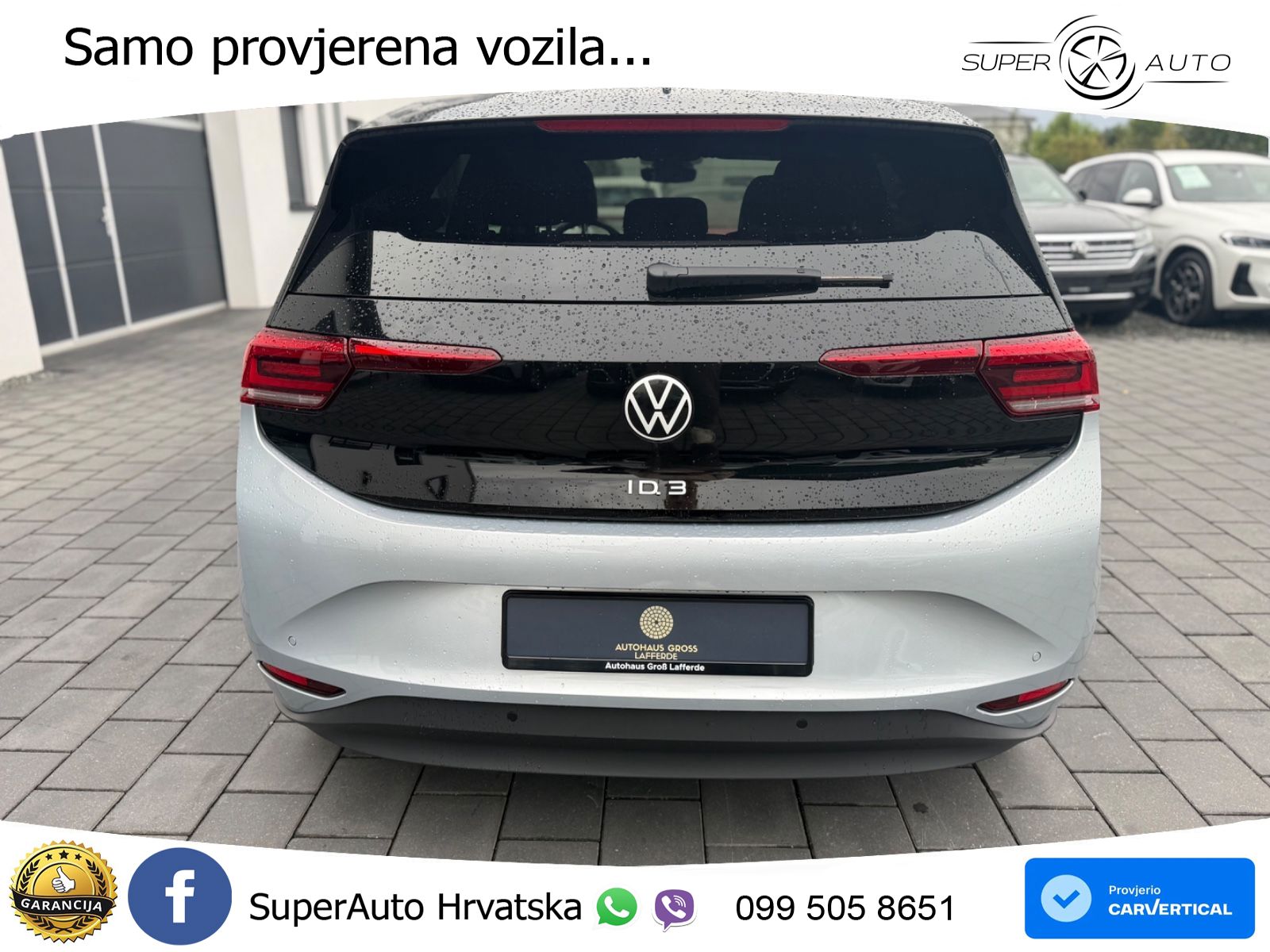 Volkswagen ID.3 Pure 55 kWh (170 KS) LED+GR SJED+ACC