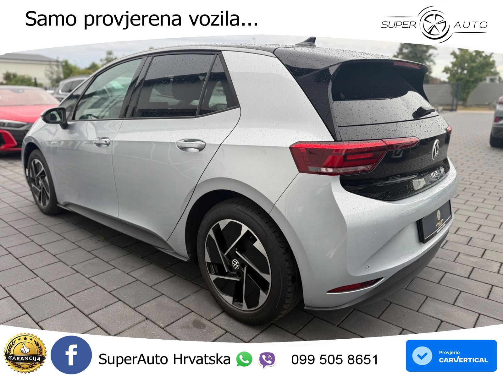 Volkswagen ID.3 Pure 55 kWh (170 KS) LED+GR SJED+ACC
