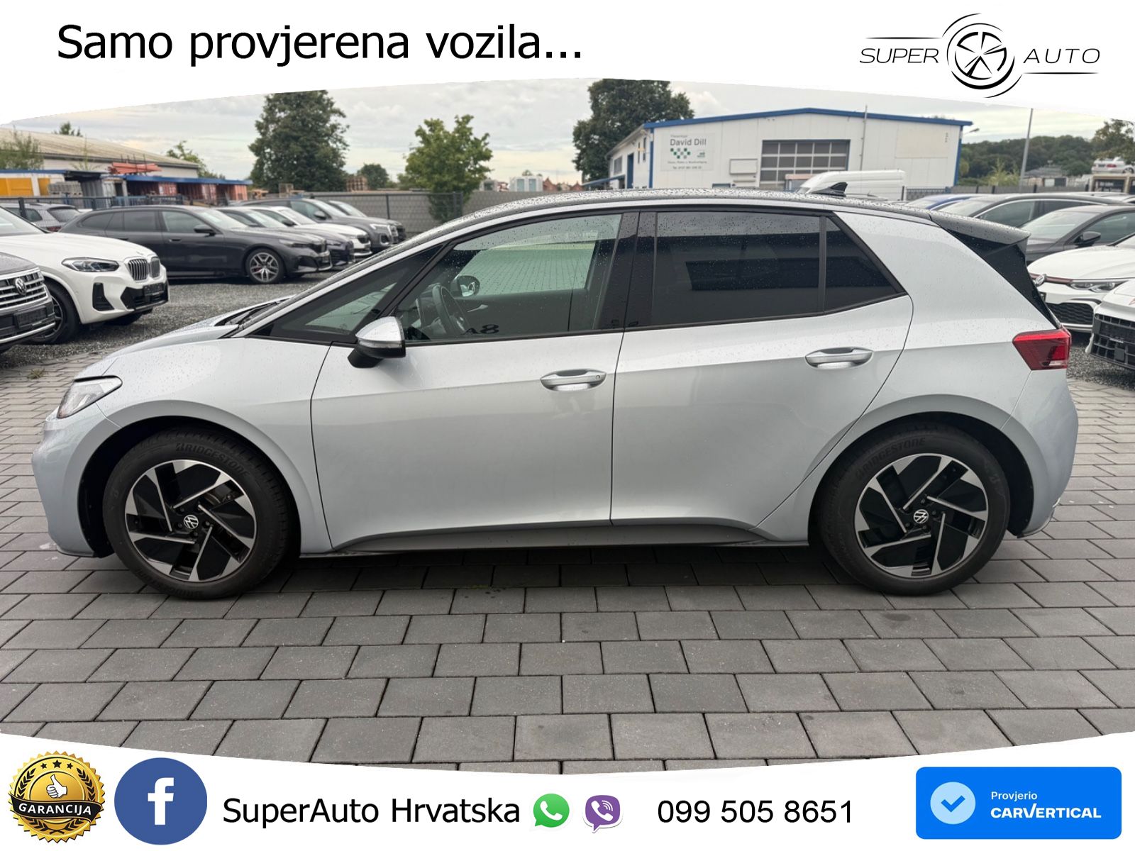 Volkswagen ID.3 Pure 55 kWh (170 KS) LED+GR SJED+ACC