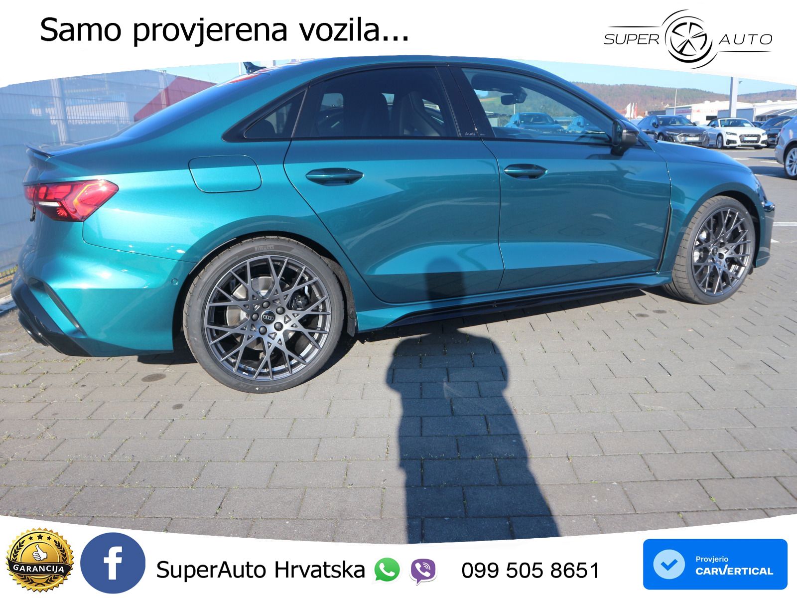 Audi RS3 Sedan 2.5 TFSI (400 KS) quattro S tronic LED+GR SJED+ACC