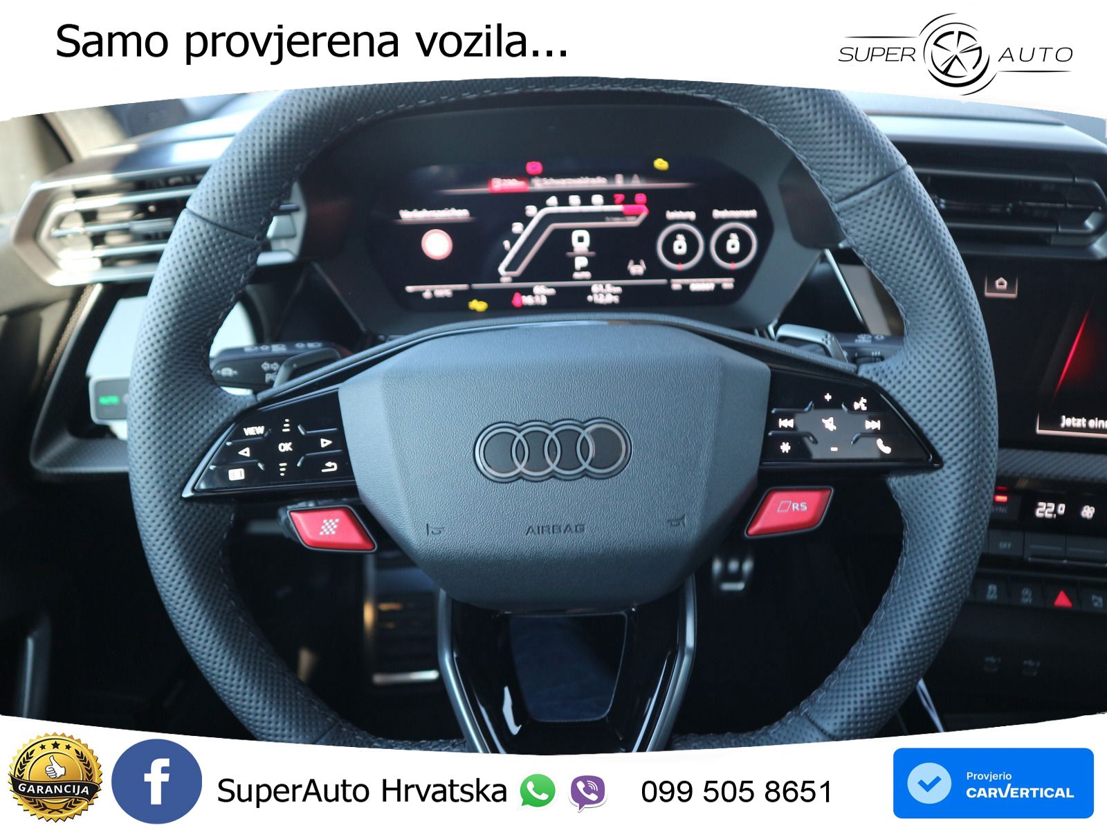 Audi RS3 Sedan 2.5 TFSI (400 KS) quattro S tronic LED+GR SJED+ACC
