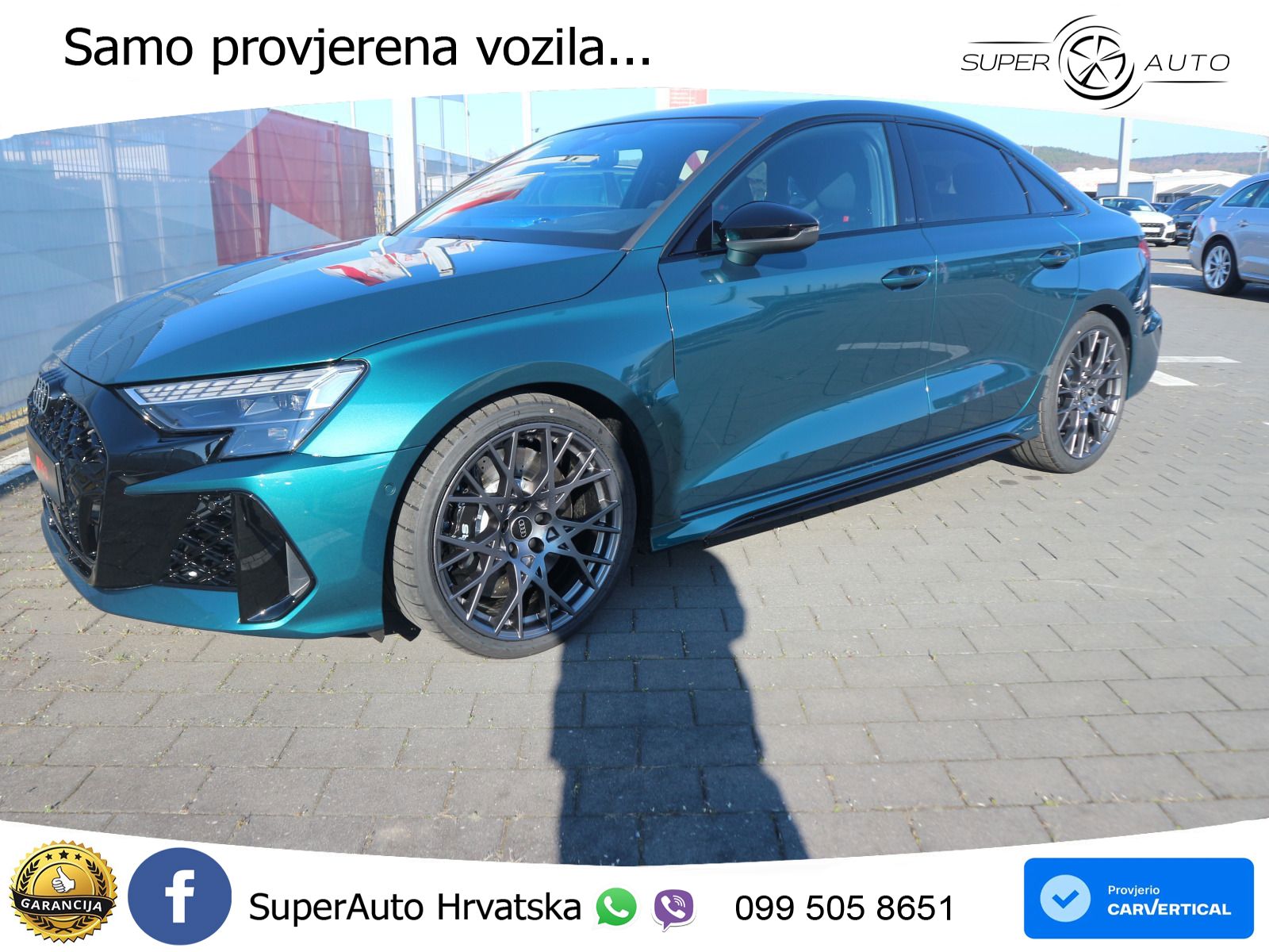 Audi RS3 Sedan 2.5 TFSI (400 KS) quattro S tronic LED+GR SJED+ACC