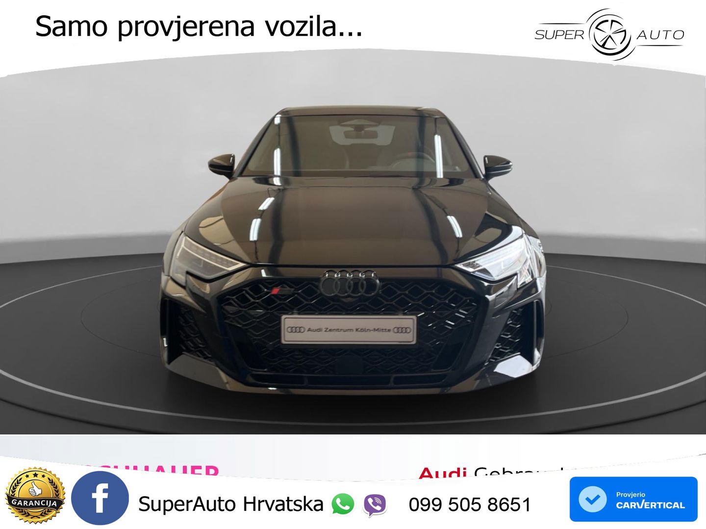 Audi RS3 Sportback 2.5 TFSI (400 KS) quattro S tronic LED+GR SJED+ACC