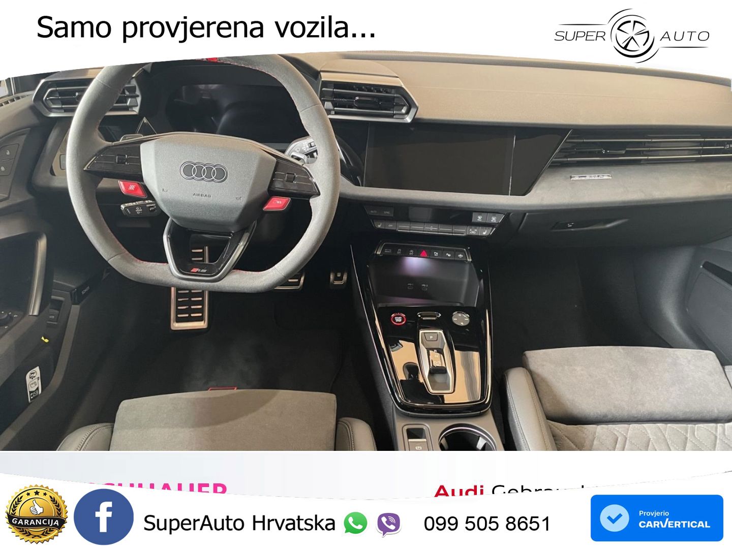 Audi RS3 Sportback 2.5 TFSI (400 KS) quattro S tronic LED+GR SJED+ACC