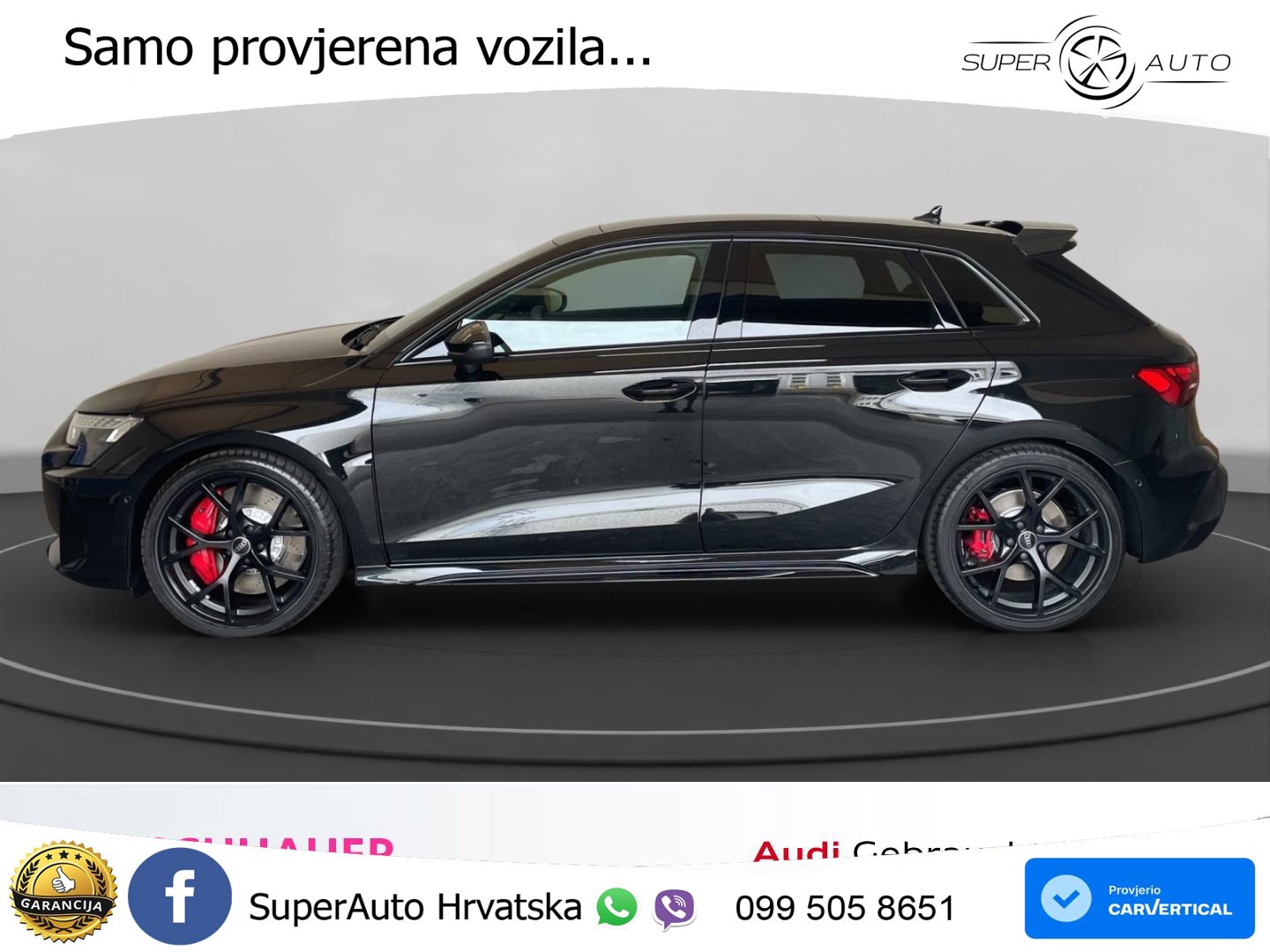 Audi RS3 Sportback 2.5 TFSI (400 KS) quattro S tronic LED+GR SJED+ACC