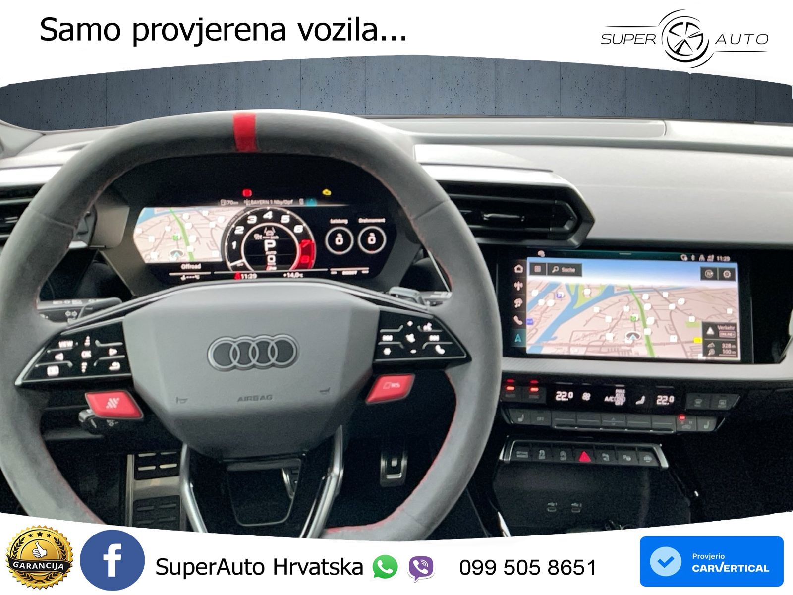 Audi RS3 Sportback 2.5 TFSI (400 KS) quattro S tronic LED+GR SJED+ACC