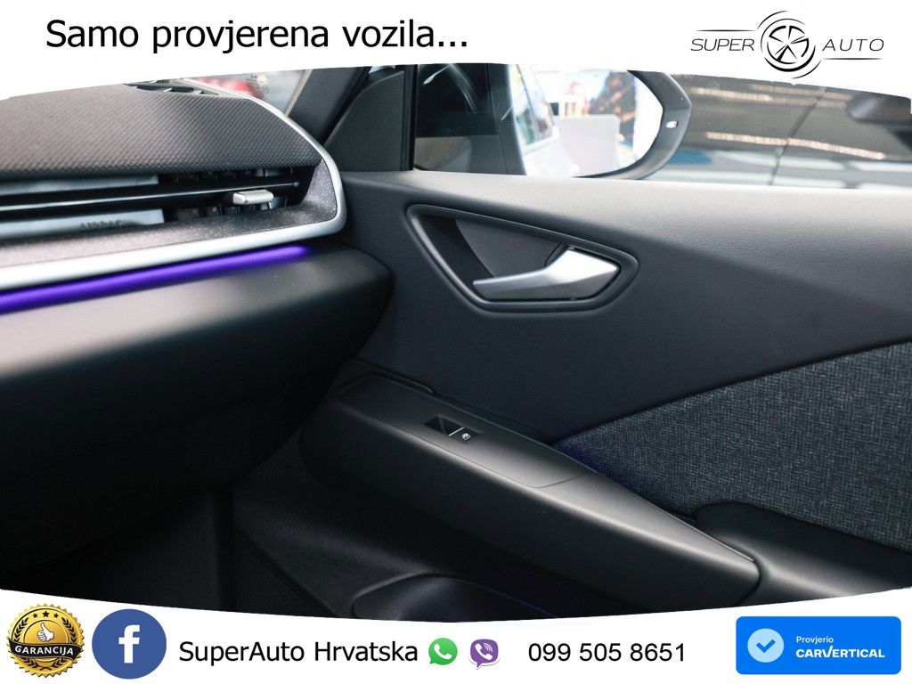 Volkswagen ID.3 58 kWh (190 KS) LED+GR SJED+ACC