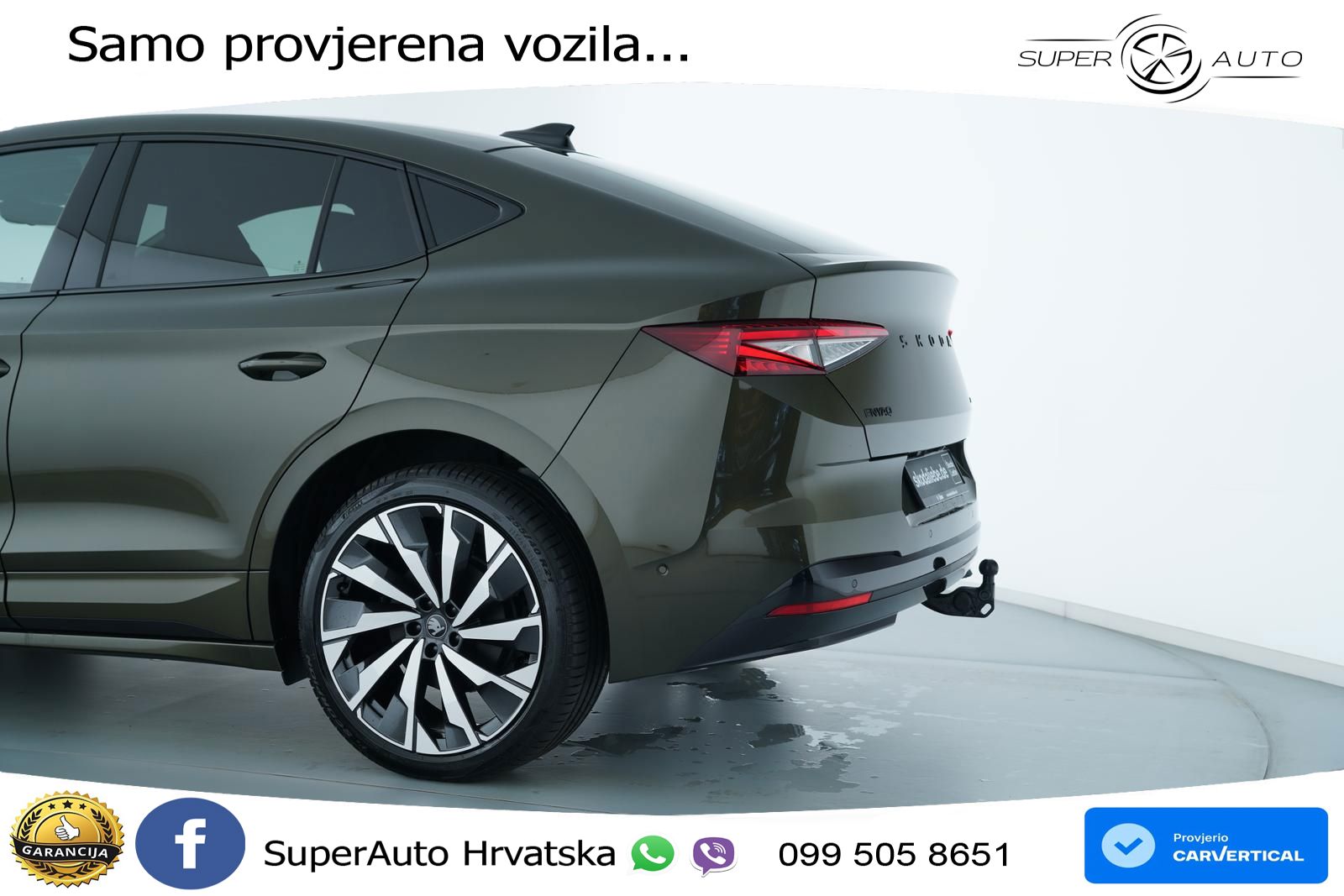 Škoda Enyaq 85 82 kWh (286 KS) SportLine LED+GR SJED+ACC