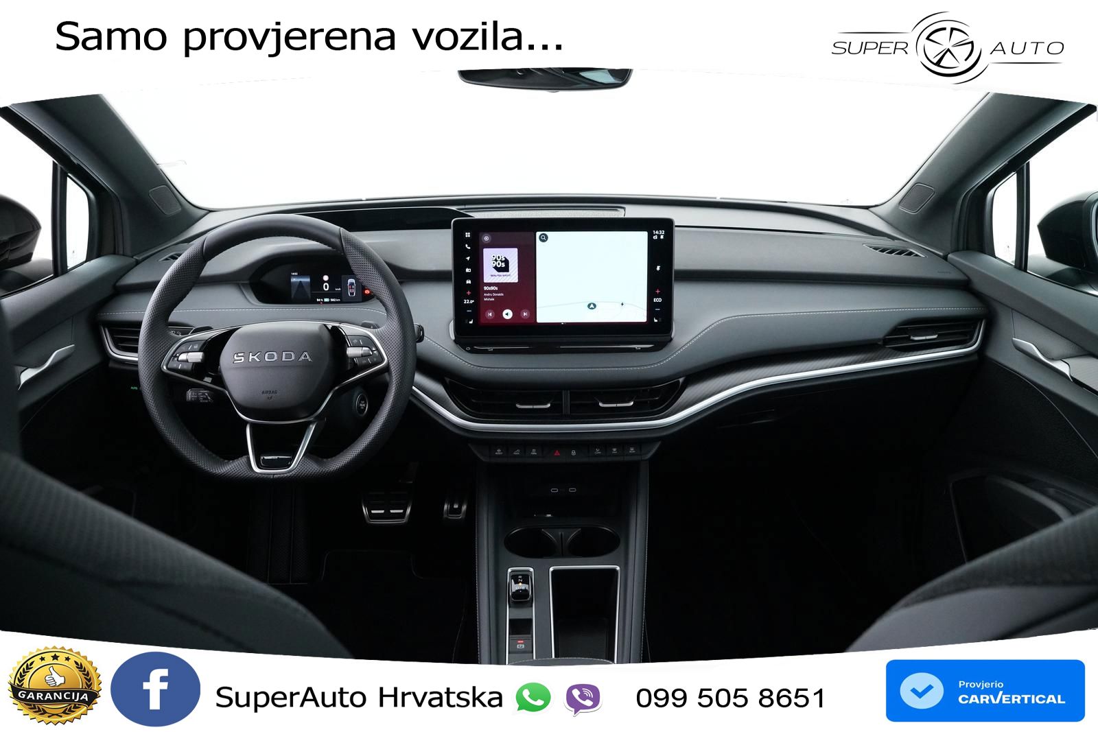 Škoda Enyaq 85 82 kWh (286 KS) SportLine LED+GR SJED+ACC