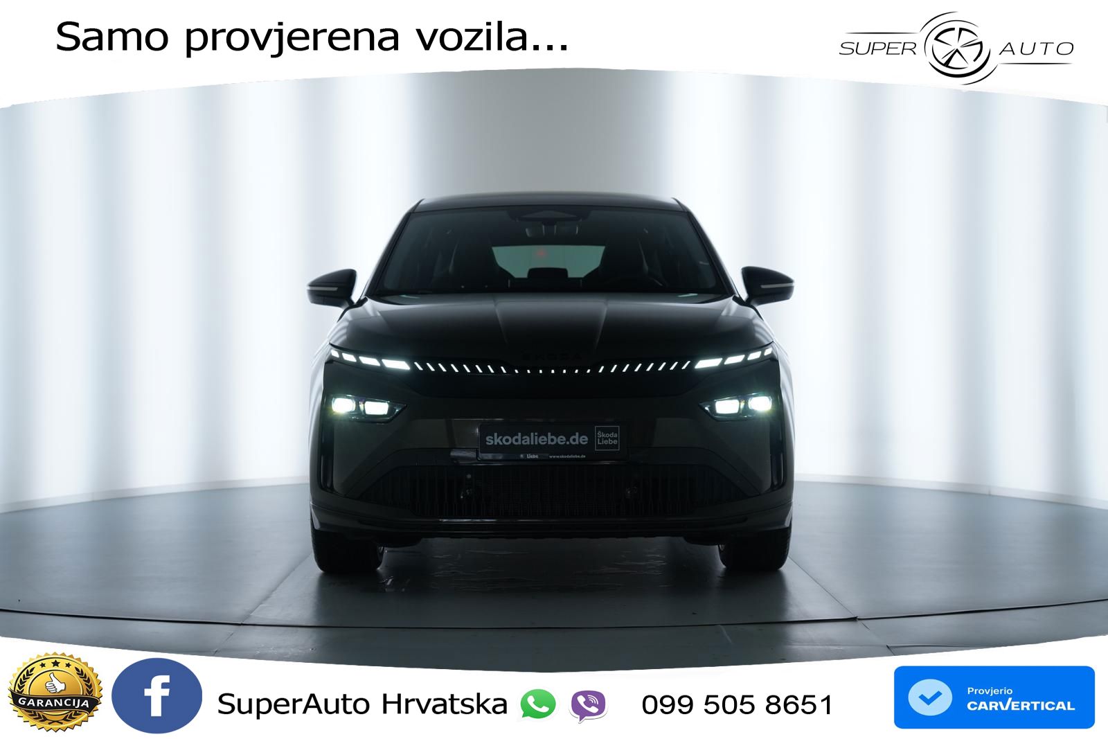 Škoda Enyaq 85 82 kWh (286 KS) SportLine LED+GR SJED+ACC