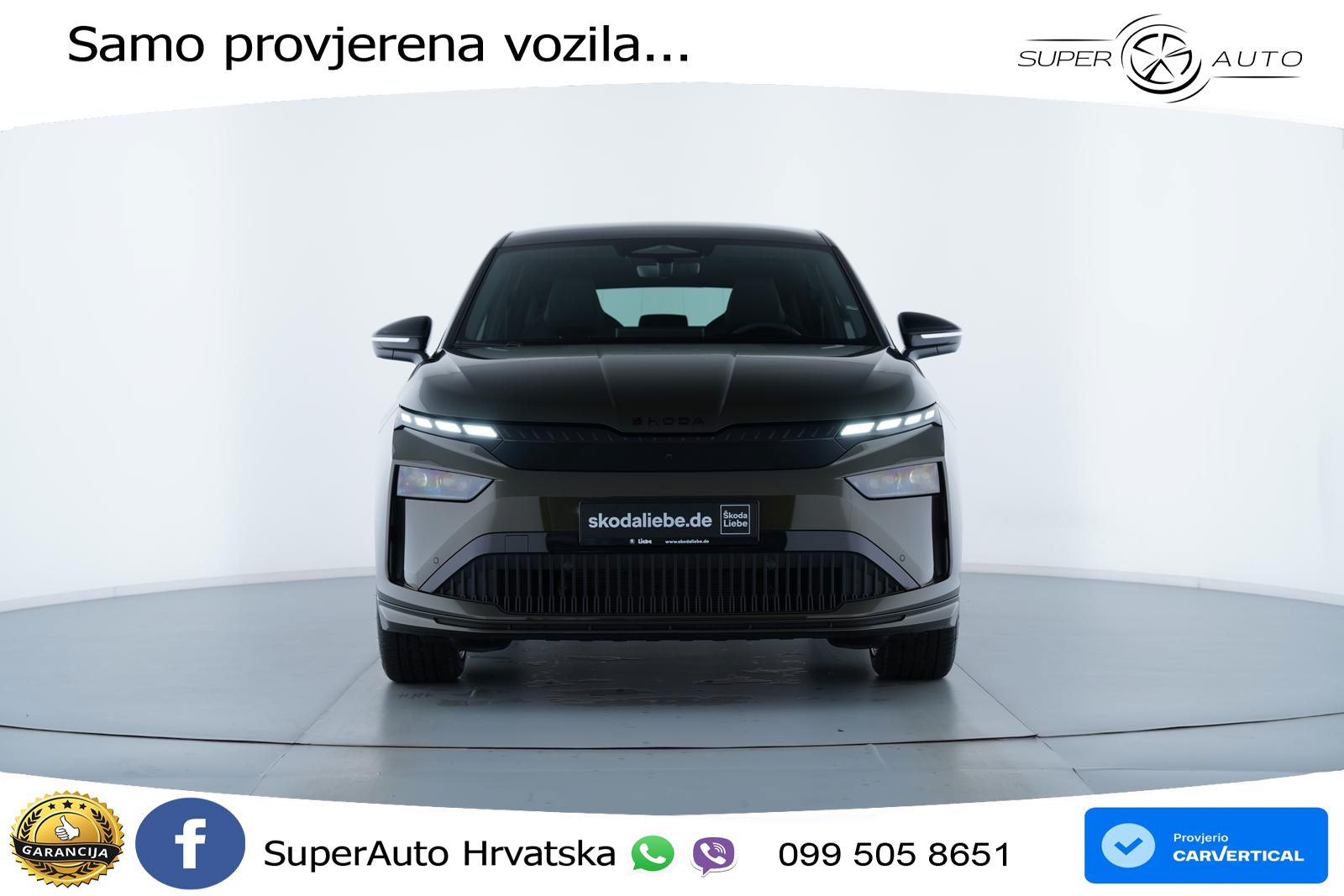 Škoda Enyaq 85 82 kWh (286 KS) SportLine LED+GR SJED+ACC