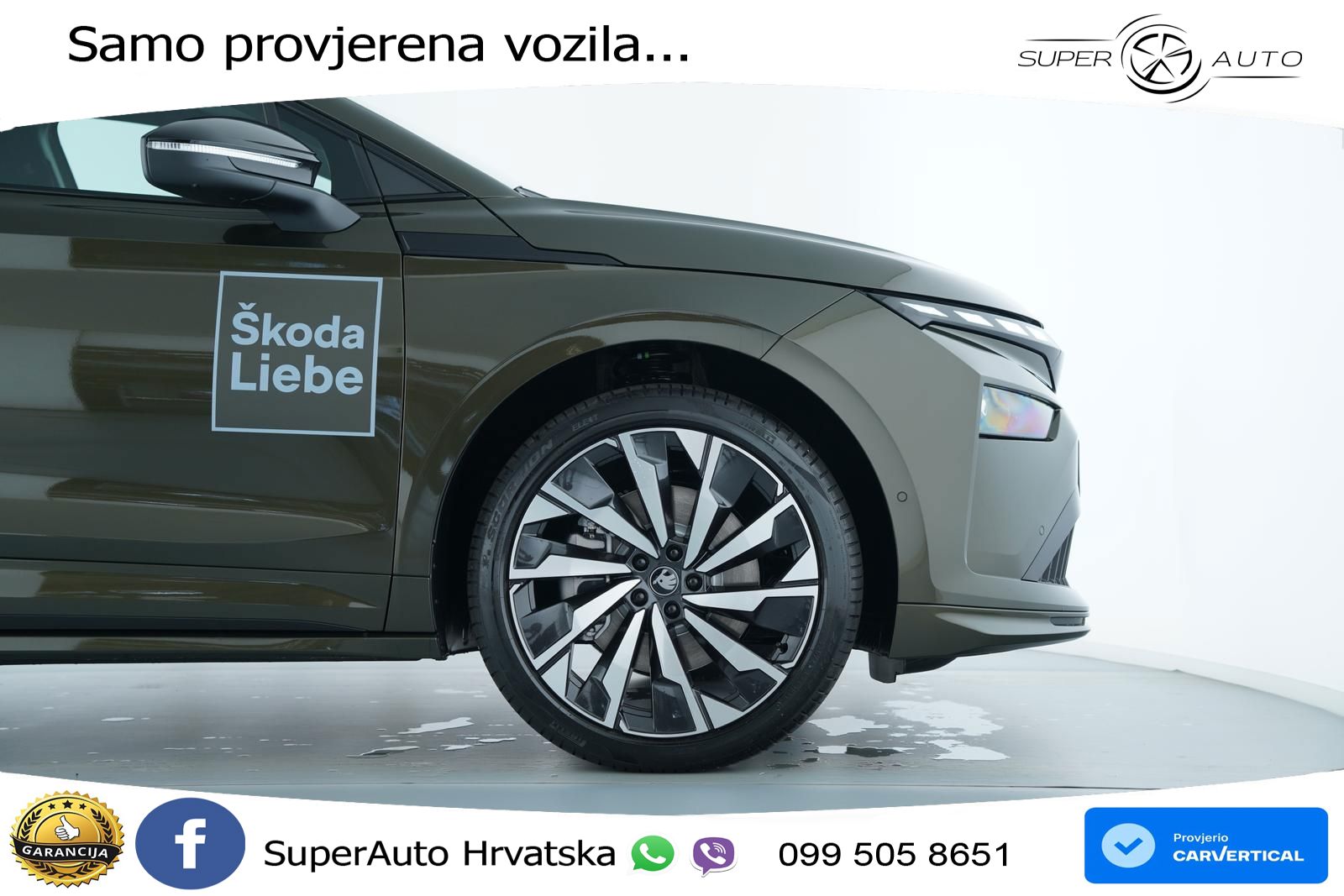 Škoda Enyaq 85 82 kWh (286 KS) SportLine LED+GR SJED+ACC