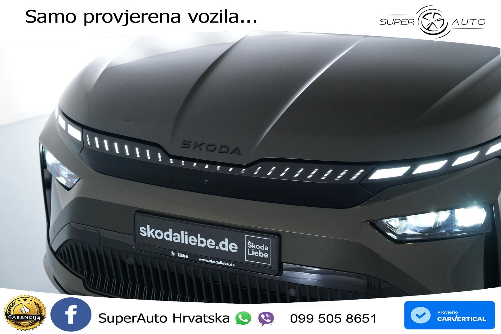 Škoda Enyaq 85 82 kWh (286 KS) SportLine LED+GR SJED+ACC