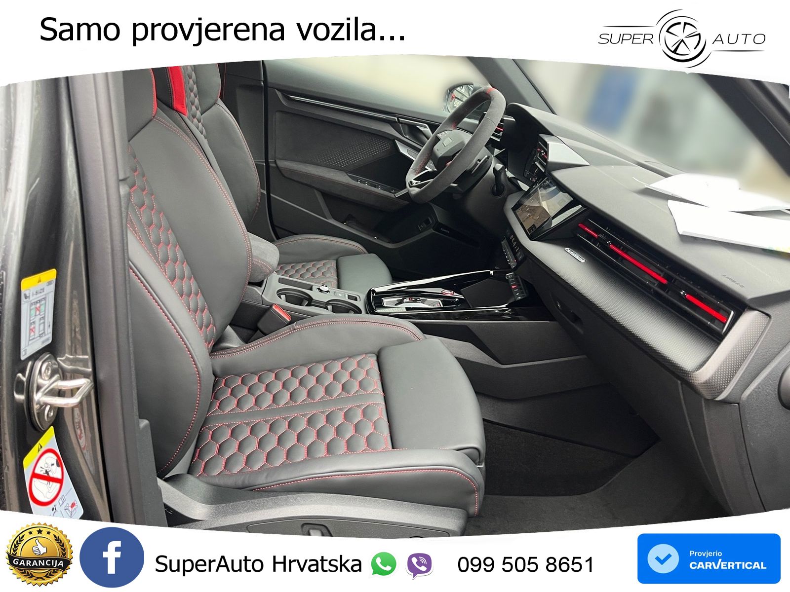 Audi RS3 Sedan 2.5 TFSI (400 KS) quattro S tronic LED+GR SJED+ACC