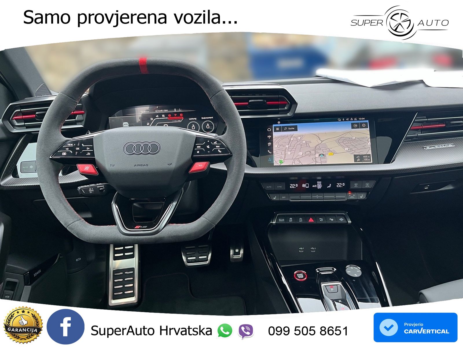 Audi RS3 Sedan 2.5 TFSI (400 KS) quattro S tronic LED+GR SJED+ACC