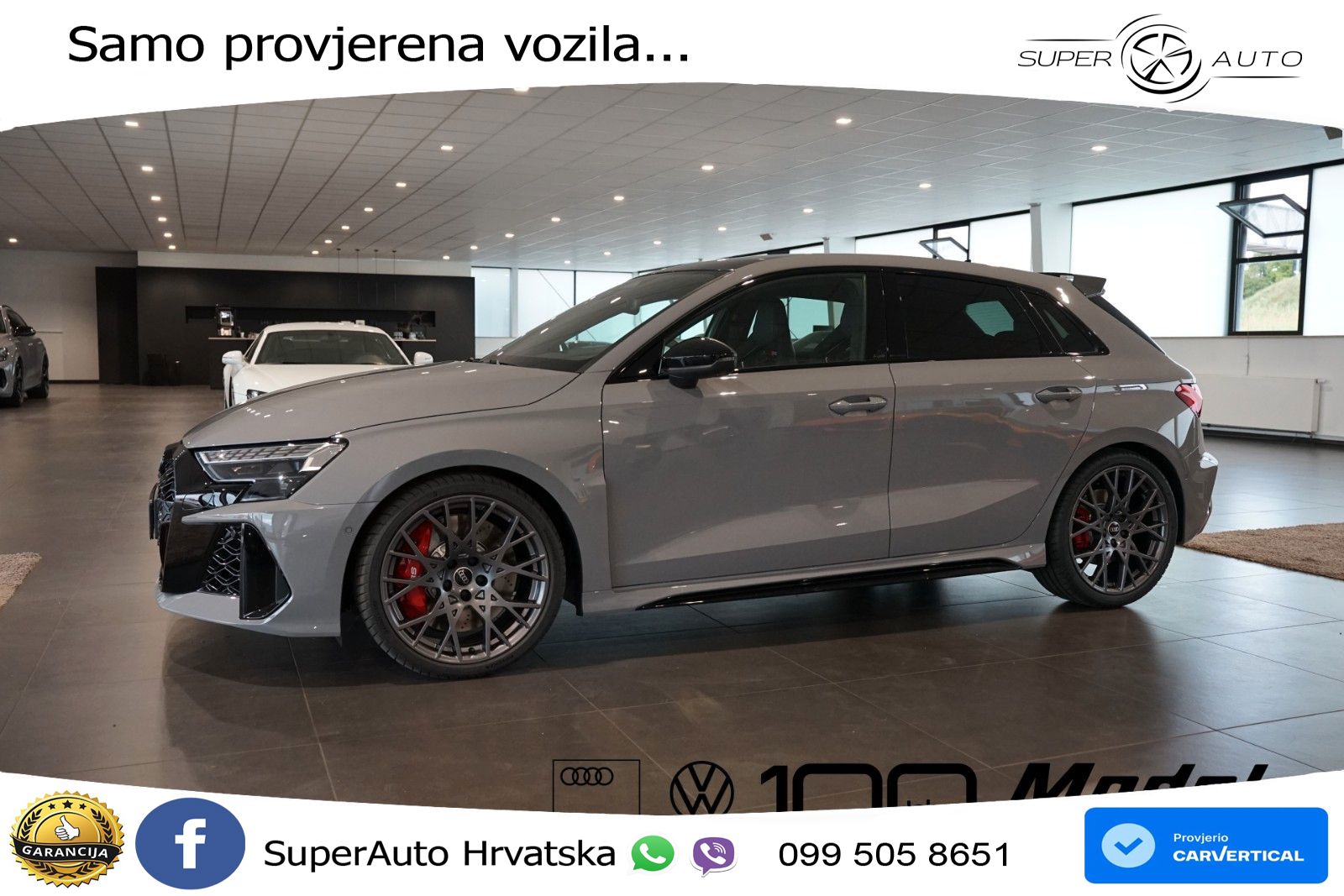 Audi RS3 Sedan 2.5 TFSI (400 KS) quattro S tronic LED+GR SJED+ACC