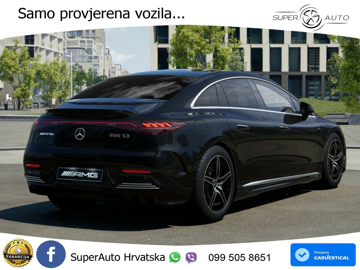 Mercedes EQE AMG 53 100 kWh (625 KS) 4MATIC+ ZRAČNI+ACC+GR SJED+KAM+PANO