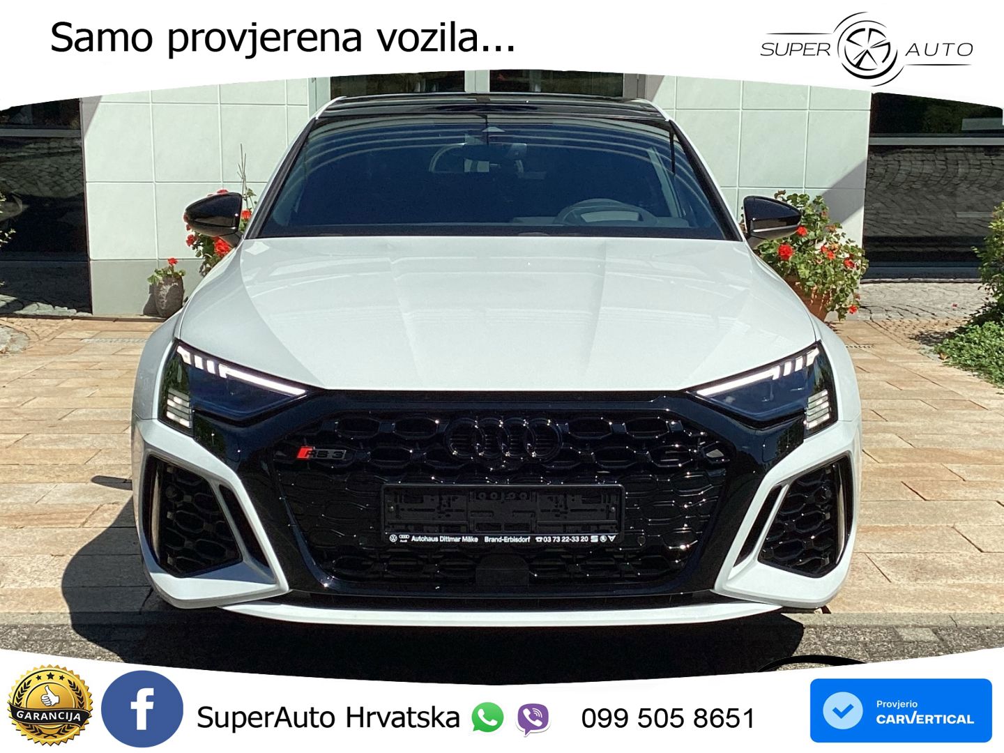 Audi RS3 Sedan 2.5 TFSI (400 KS) quattro S tronic LED+GR SJED+ACC