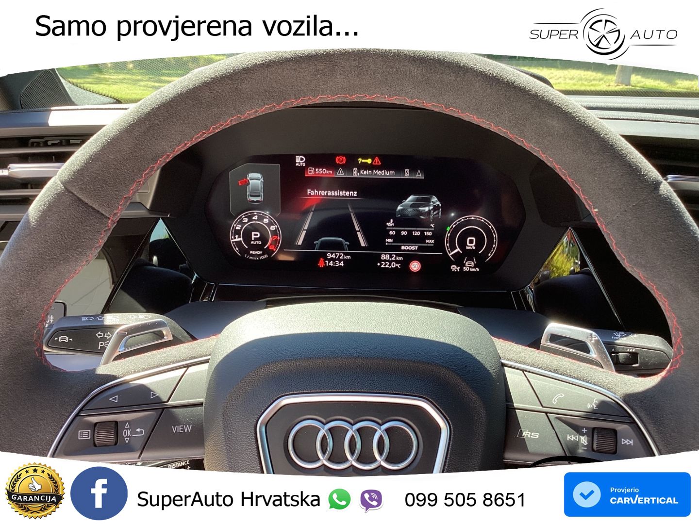 Audi RS3 Sedan 2.5 TFSI (400 KS) quattro S tronic LED+GR SJED+ACC