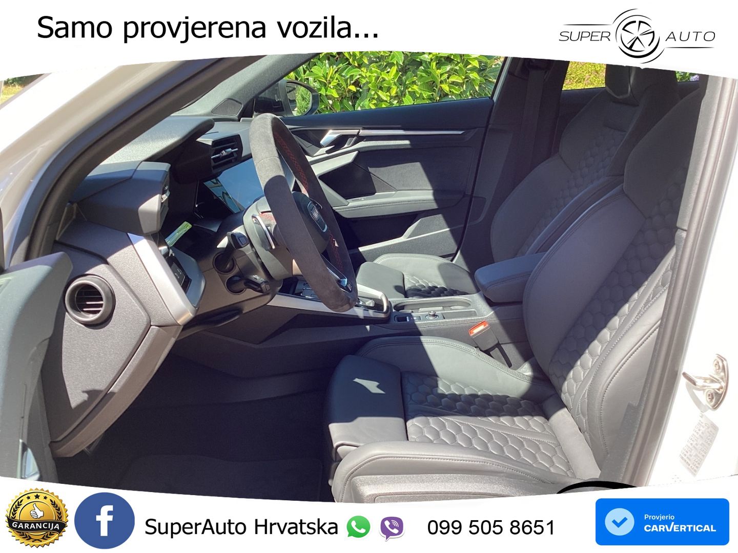 Audi RS3 Sedan 2.5 TFSI (400 KS) quattro S tronic LED+GR SJED+ACC