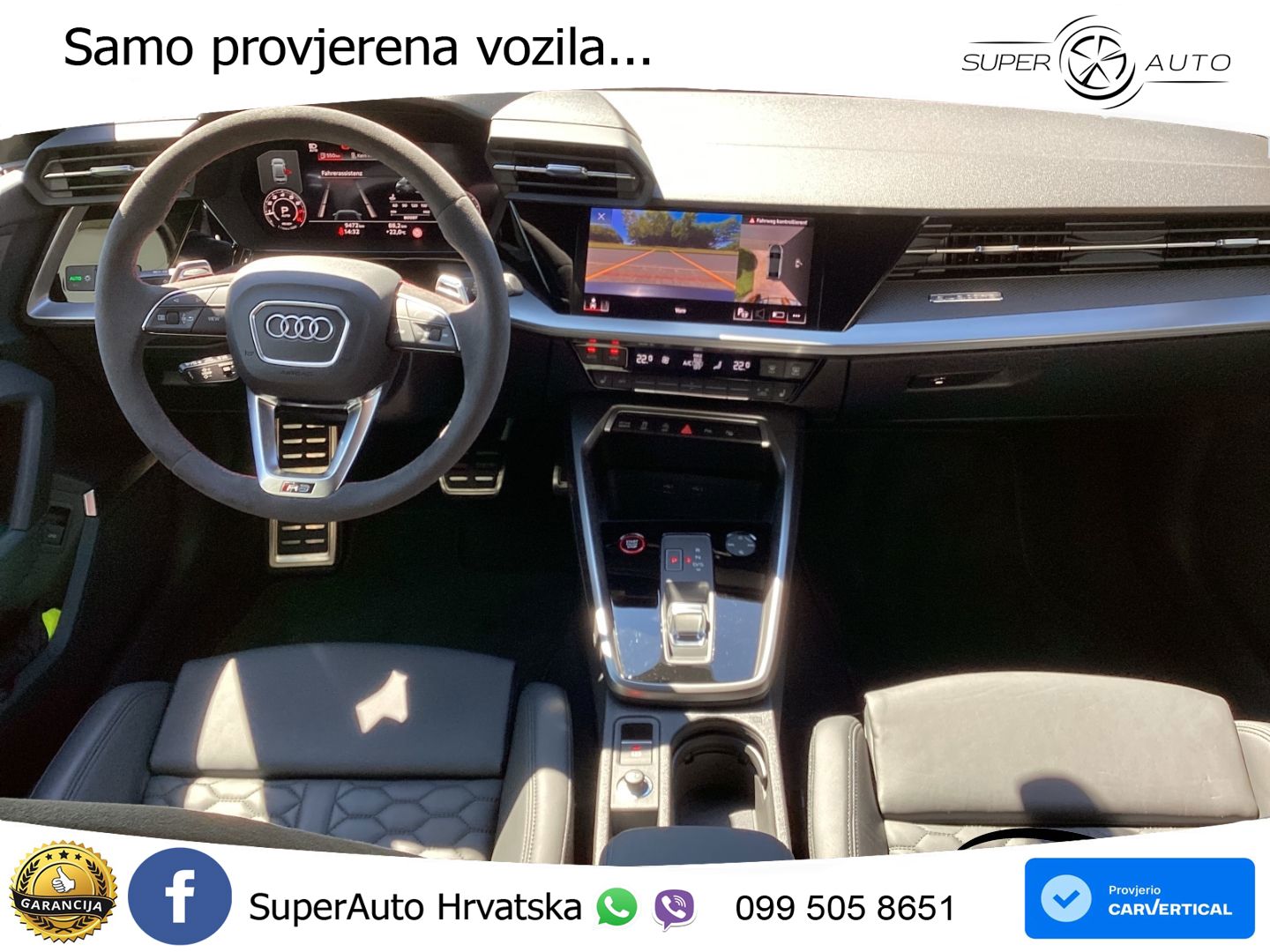 Audi RS3 Sedan 2.5 TFSI (400 KS) quattro S tronic LED+GR SJED+ACC
