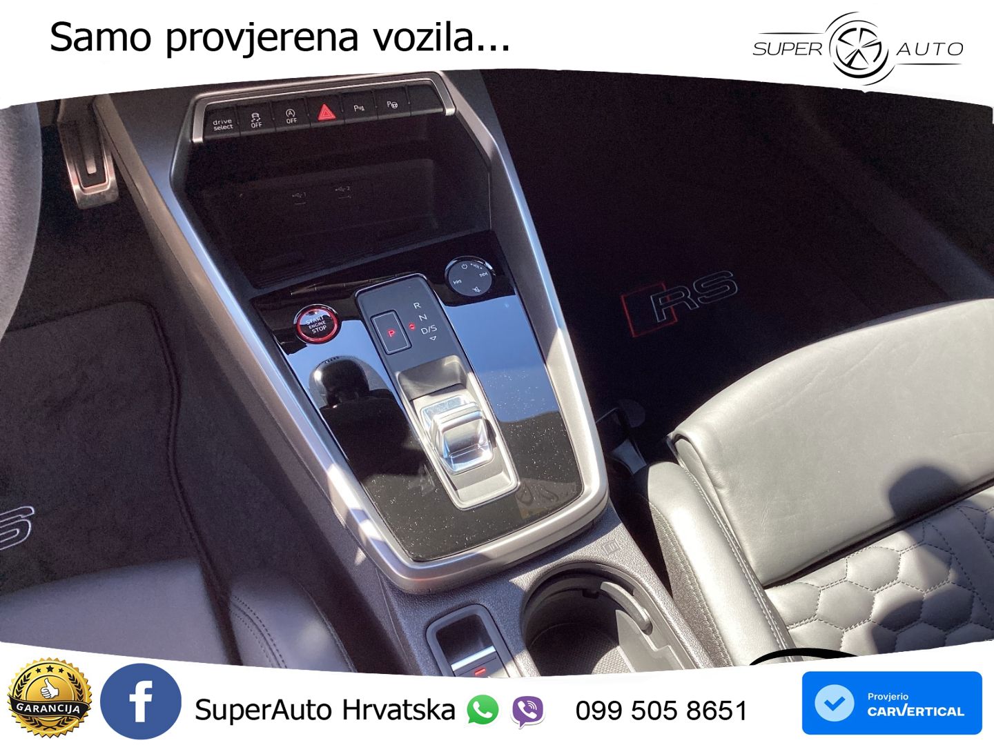 Audi RS3 Sedan 2.5 TFSI (400 KS) quattro S tronic LED+GR SJED+ACC