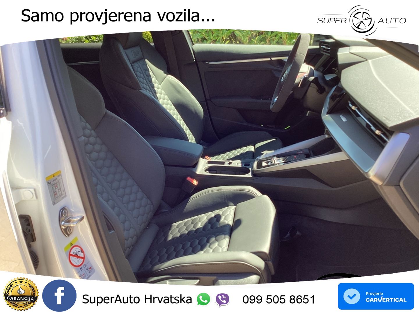 Audi RS3 Sedan 2.5 TFSI (400 KS) quattro S tronic LED+GR SJED+ACC