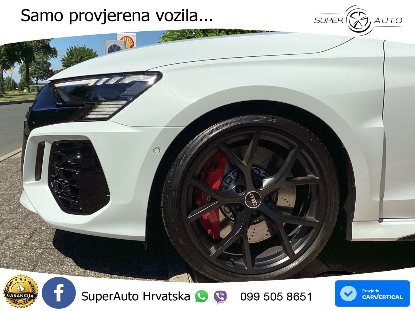 Audi RS3 Sedan 2.5 TFSI (400 KS) quattro S tronic LED+GR SJED+ACC