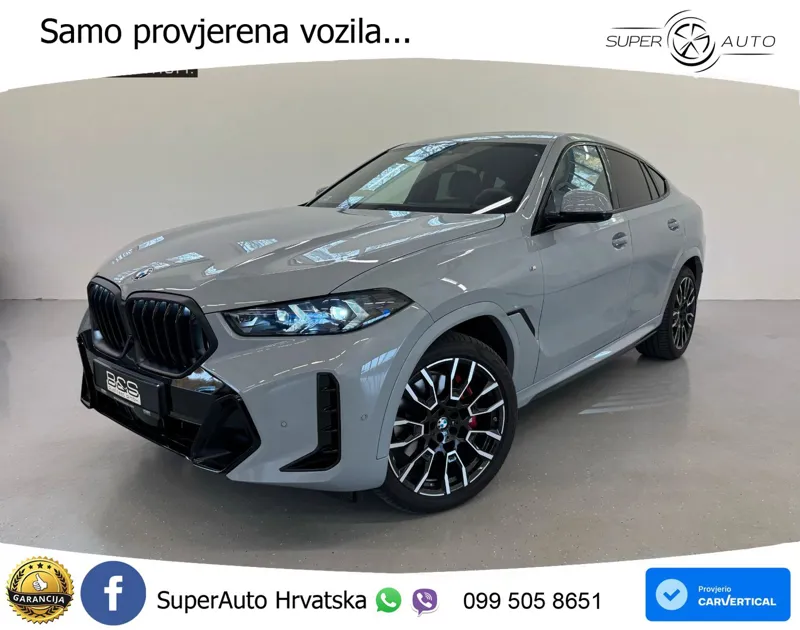 BMW X6 30d (298 KS) xDrive Steptronic M Sport LED+GR SJED+ACC