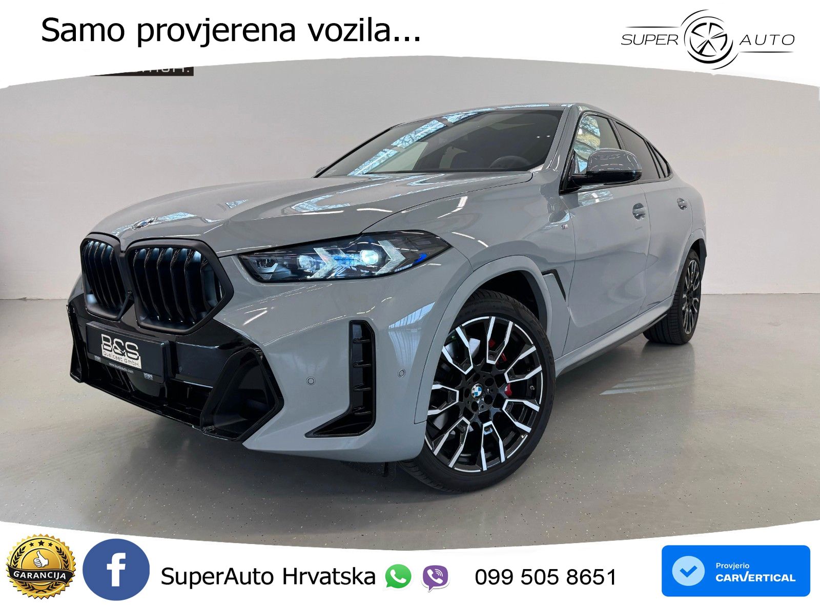 BMW X6 30d (298 KS) xDrive Steptronic M Sport LED+GR SJED+ACC