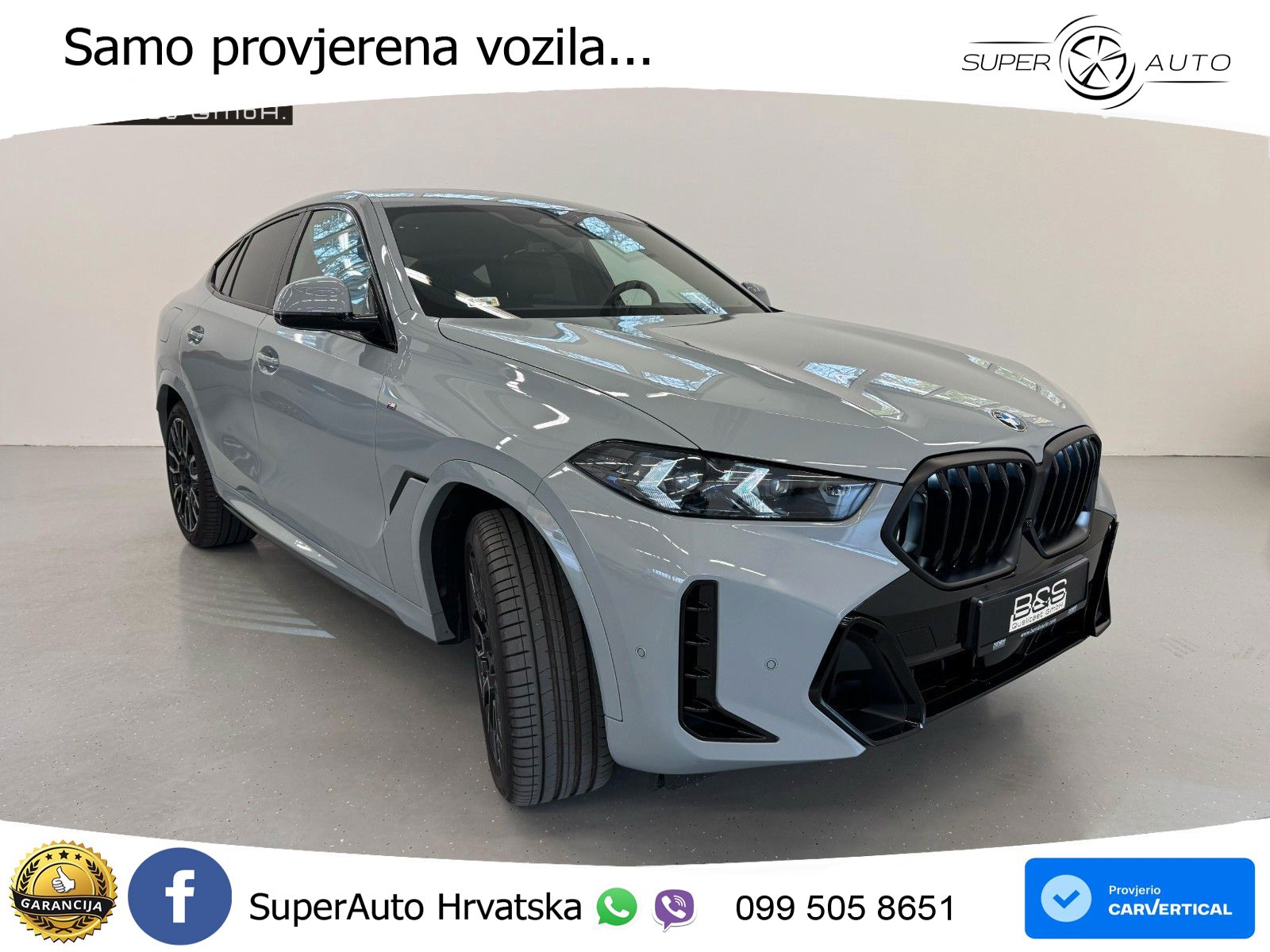 BMW X6 30d (298 KS) xDrive Steptronic M Sport LED+GR SJED+ACC