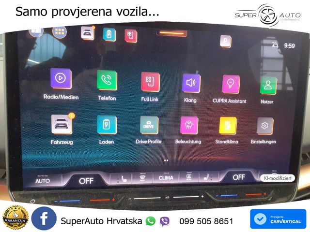 Cupra Tavascan 82 kWh (286 KS) LED+GR SJED+ACC