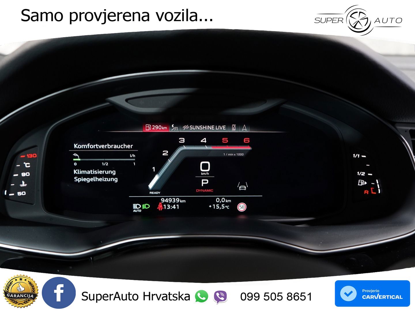 Audi Q8 50 TDI V6 (286 KS) quattro Tiptronic