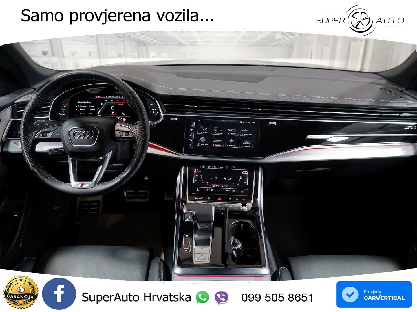 Audi Q8 50 TDI V6 (286 KS) quattro Tiptronic