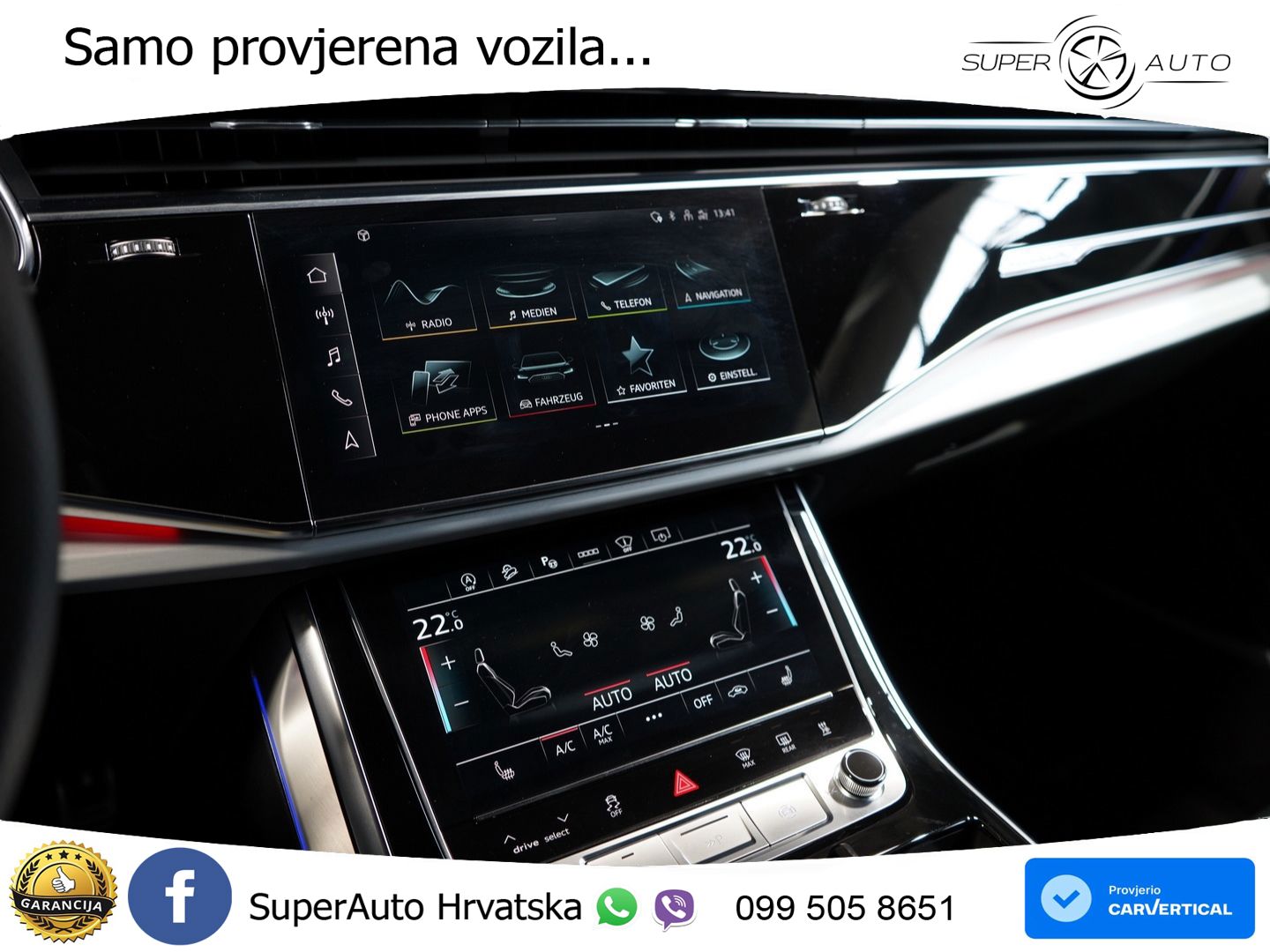 Audi Q8 50 TDI V6 (286 KS) quattro Tiptronic