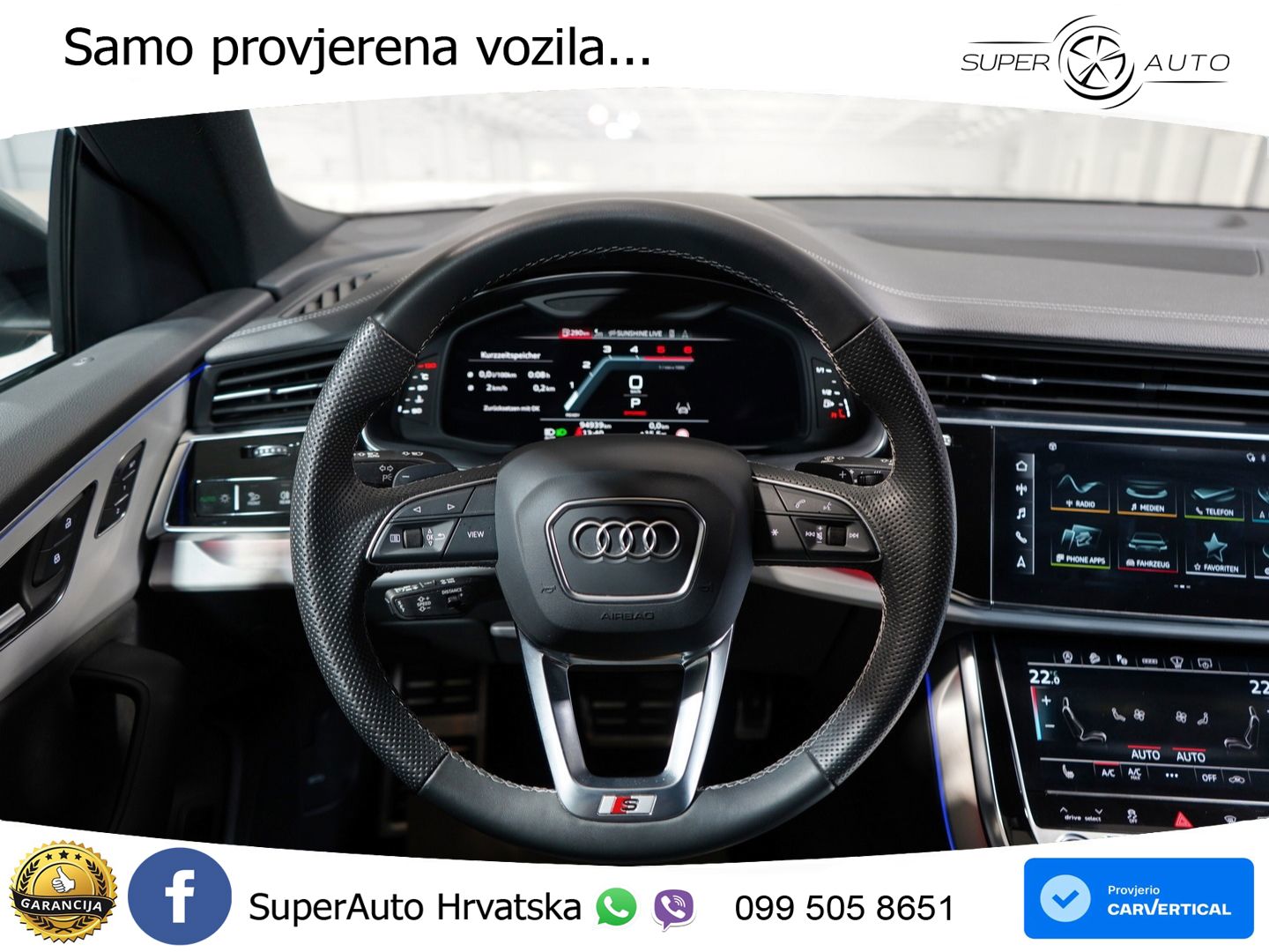 Audi Q8 50 TDI V6 (286 KS) quattro Tiptronic