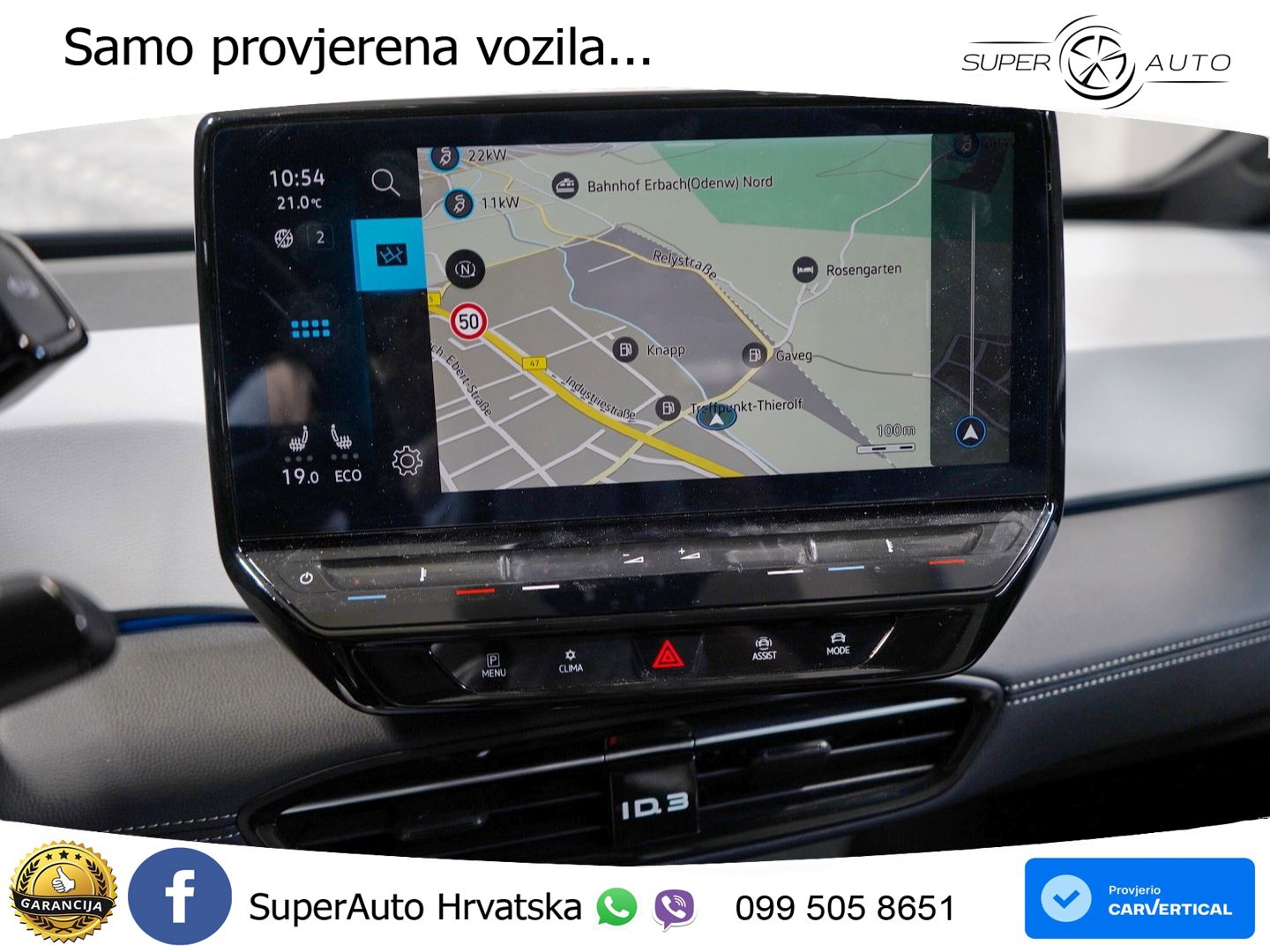 Volkswagen ID.3 Pro 62 kWh (204 KS) LED+GR SJED+ACC