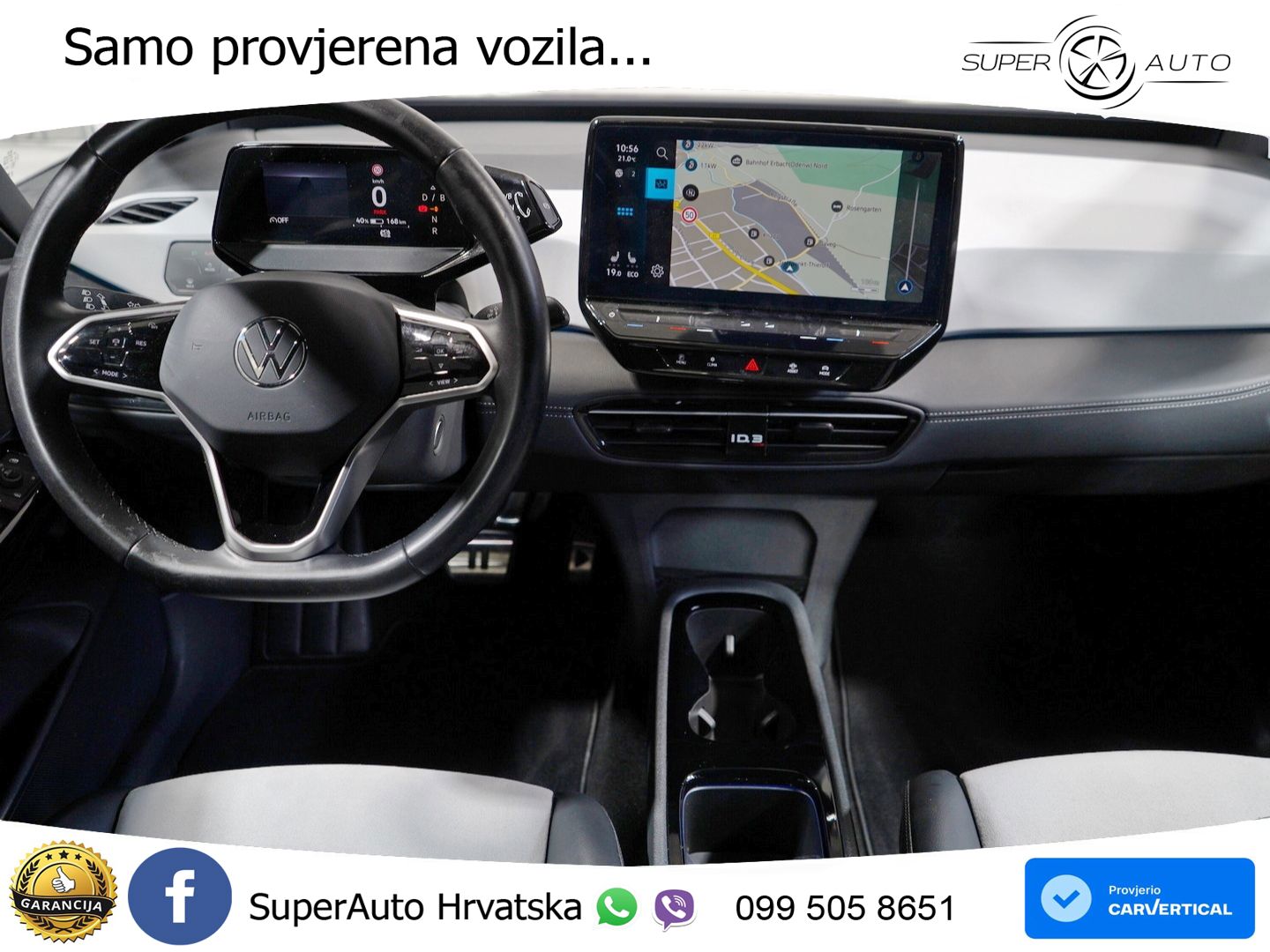 Volkswagen ID.3 Pro 62 kWh (204 KS) LED+GR SJED+ACC