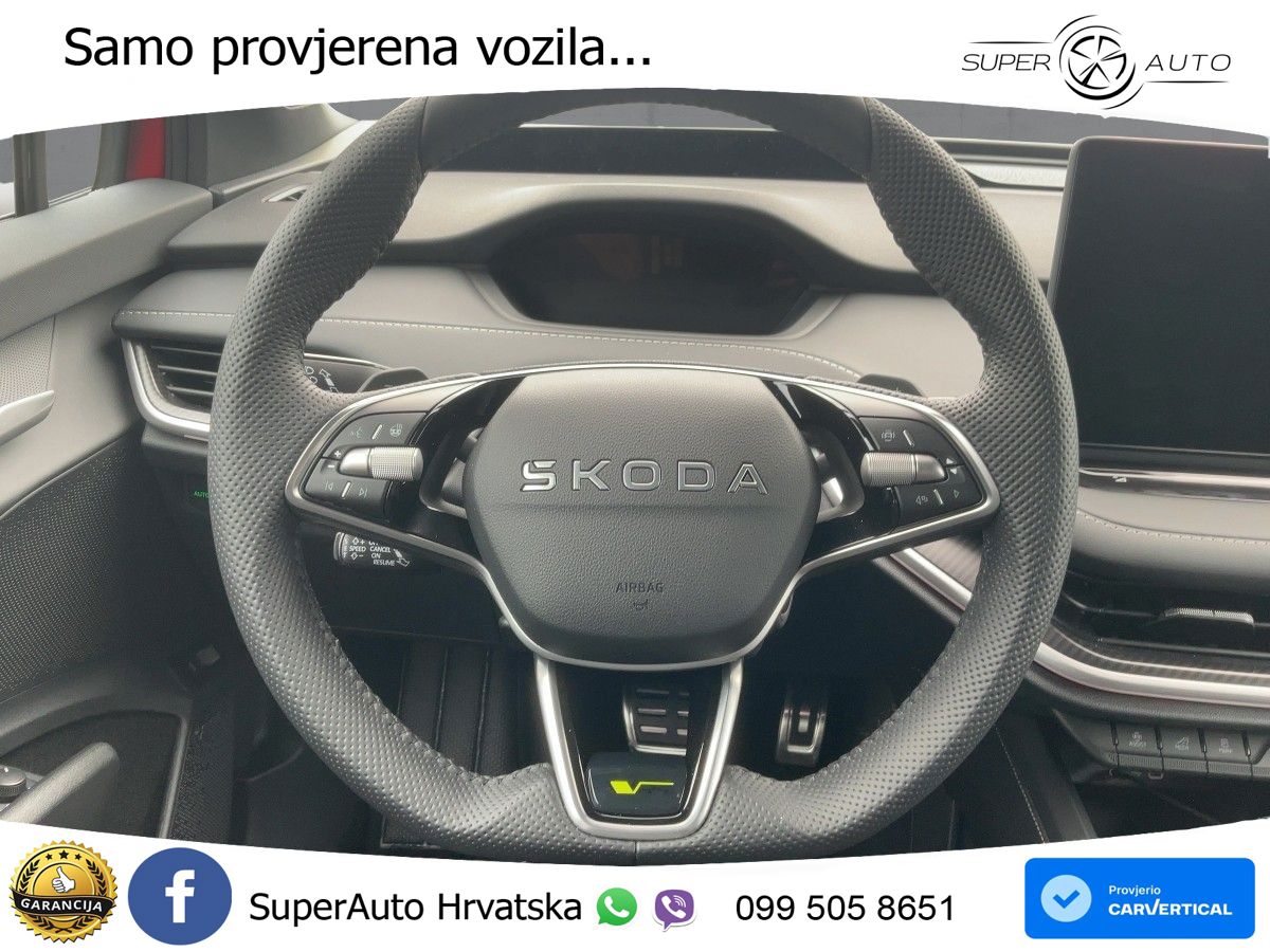 Škoda Enyaq iV RS 82 kWh (340 KS) AWD LED+GR SJED+ACC