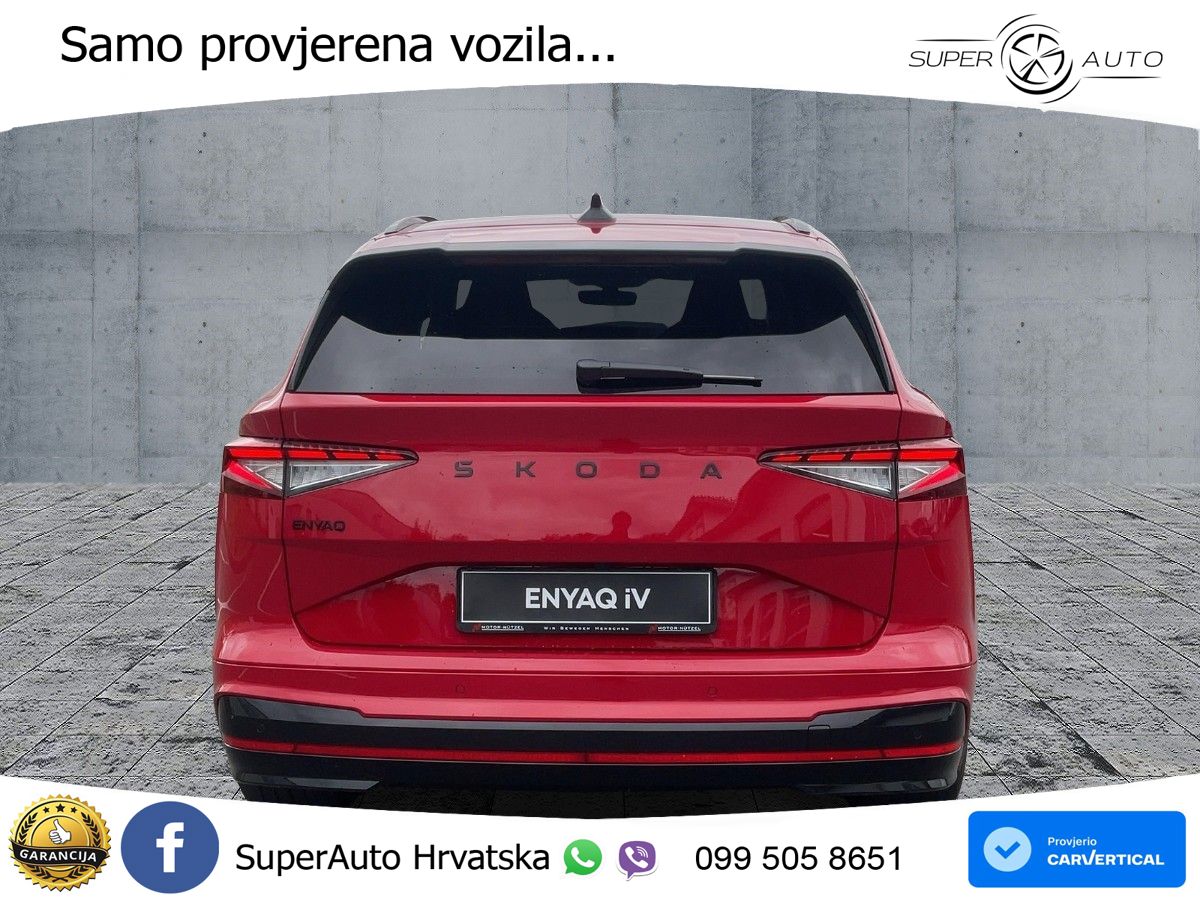 Škoda Enyaq iV RS 82 kWh (340 KS) AWD LED+GR SJED+ACC