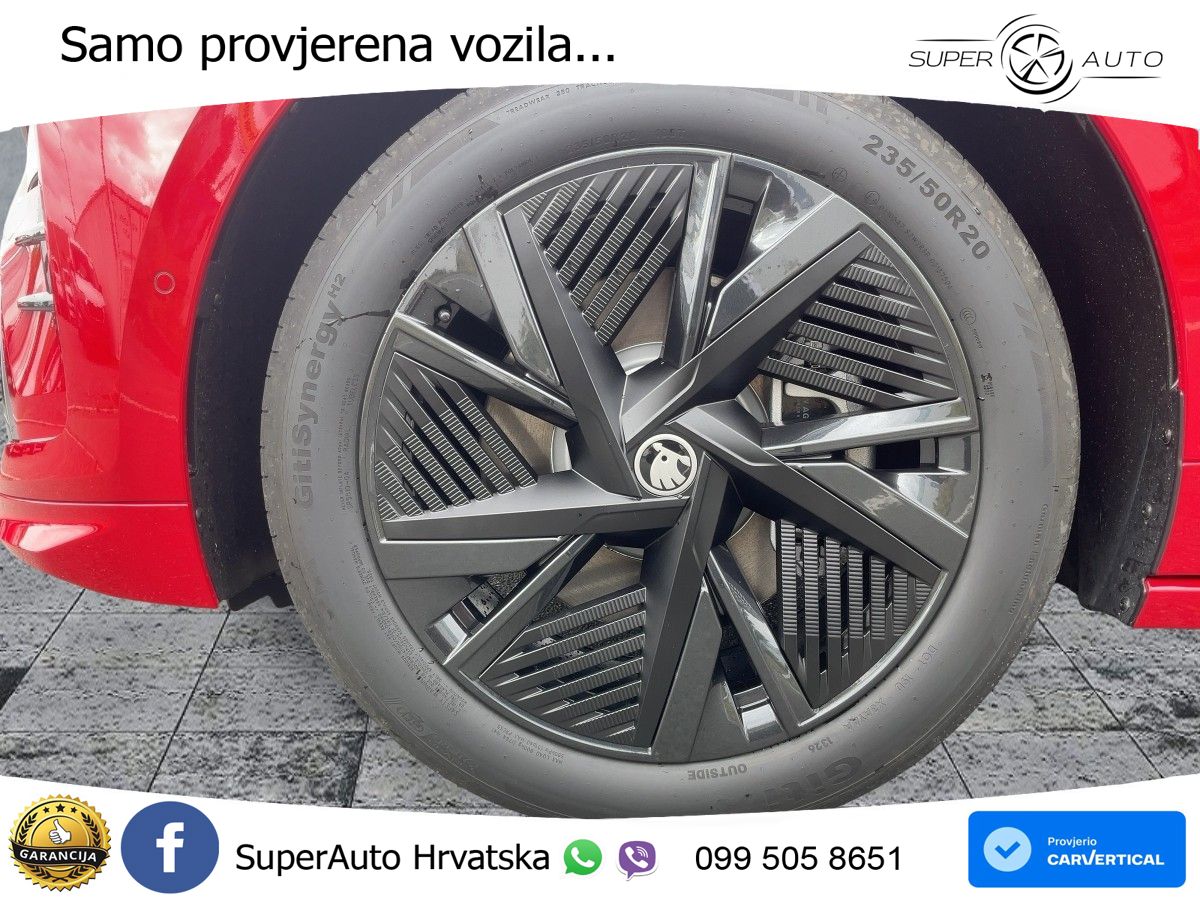 Škoda Enyaq iV RS 82 kWh (340 KS) AWD LED+GR SJED+ACC